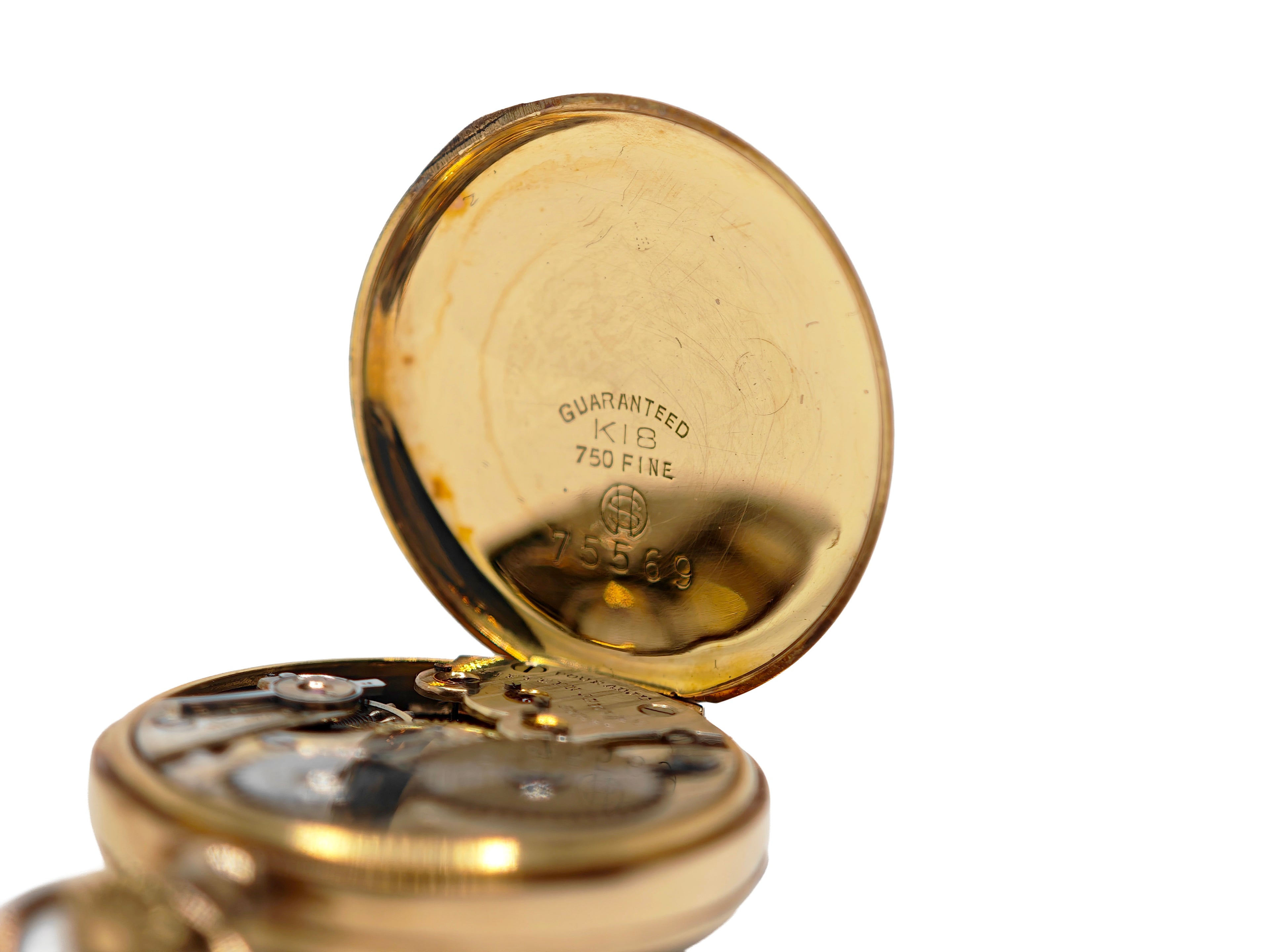 モバード 金無垢 懐中時計 ポケットウォッチ / MOVADO Pocket watch