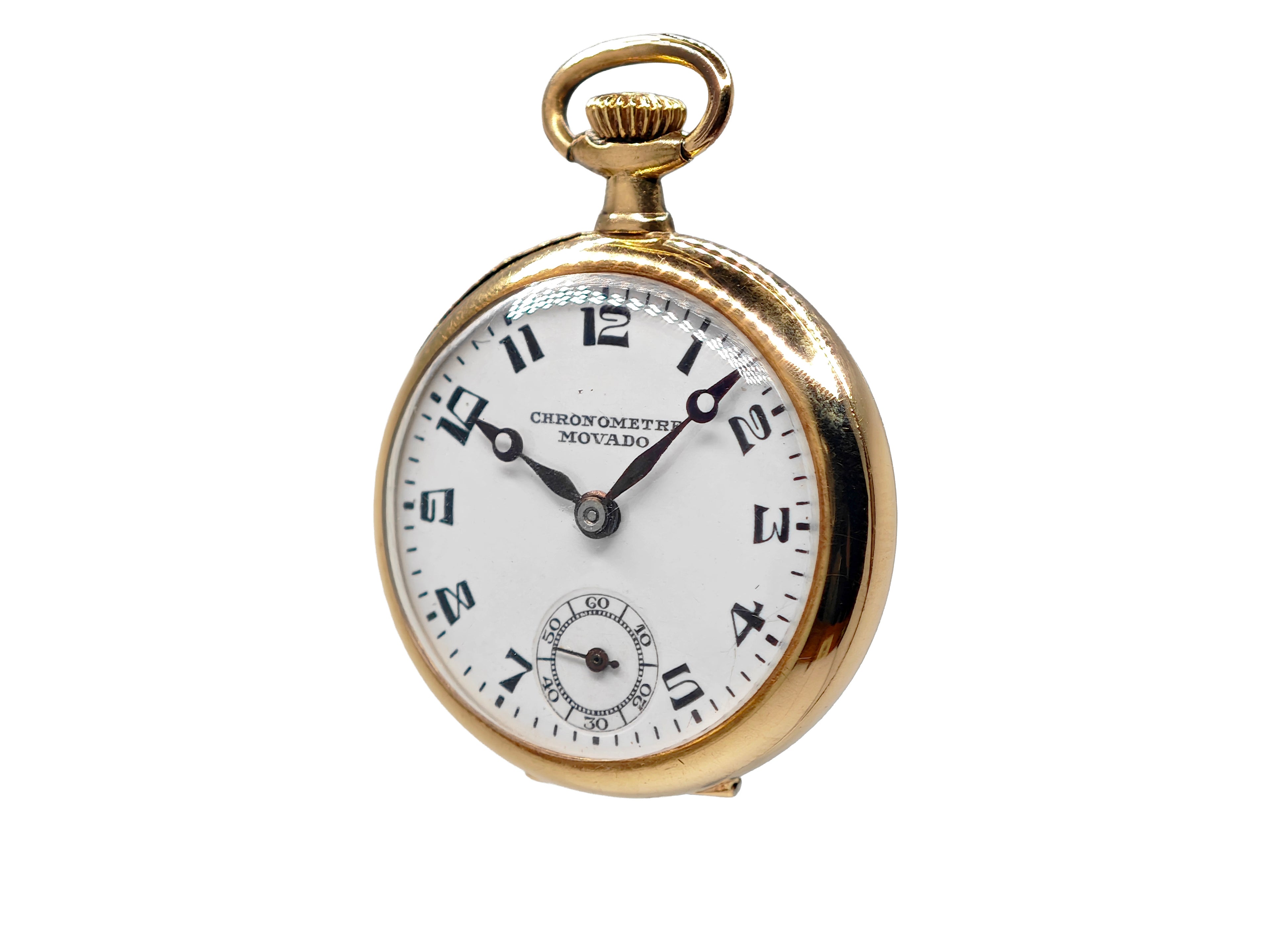 モバード 金無垢 懐中時計 ポケットウォッチ / MOVADO Pocket watch