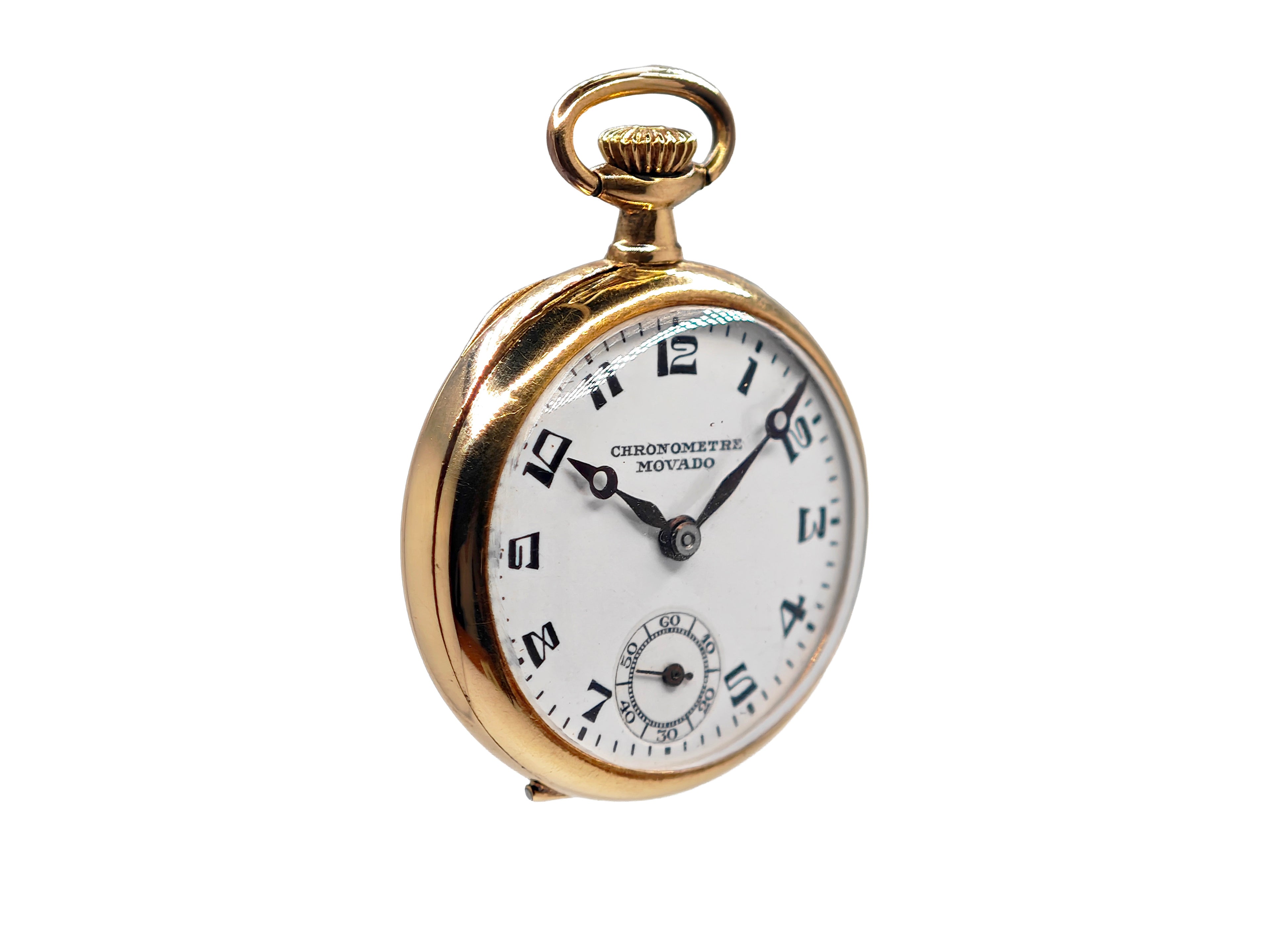 モバード 金無垢 懐中時計 ポケットウォッチ / MOVADO Pocket watch