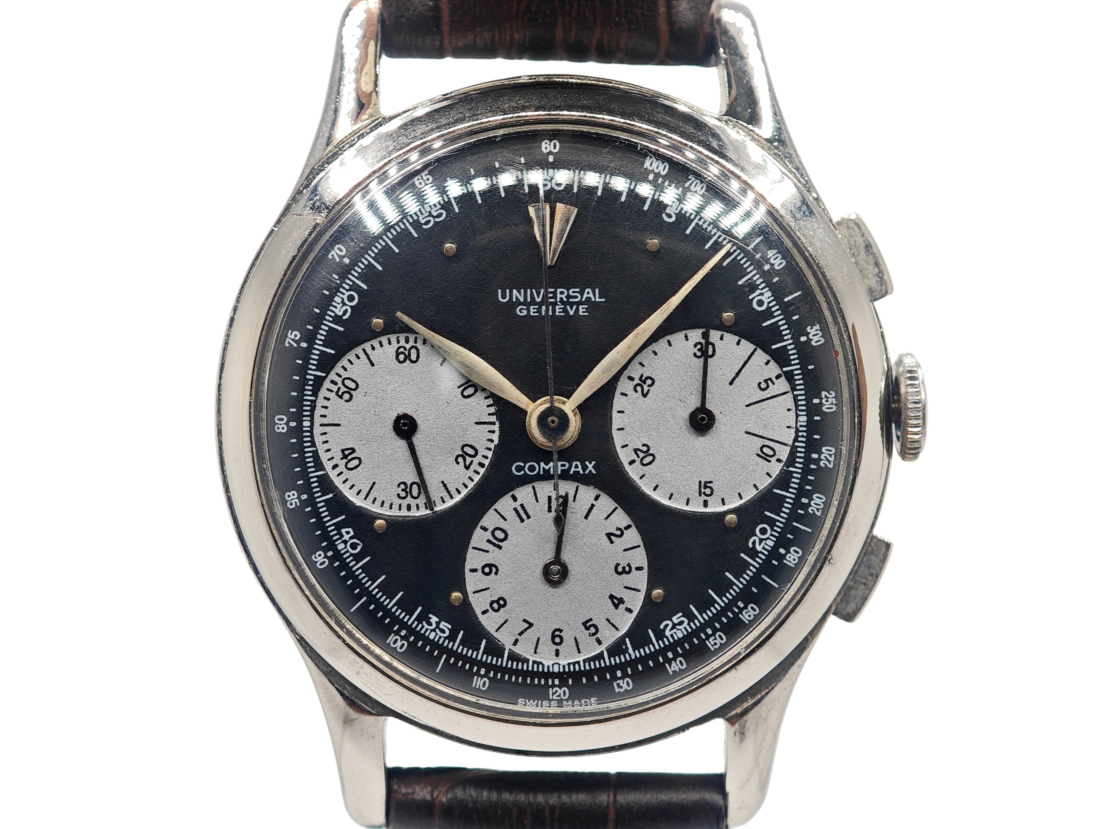 ユニバーサルジュネーブ コンパックス ニューマンダイヤル / UNIVERSAL GENEVE Compax Ref.22522 Cal.281