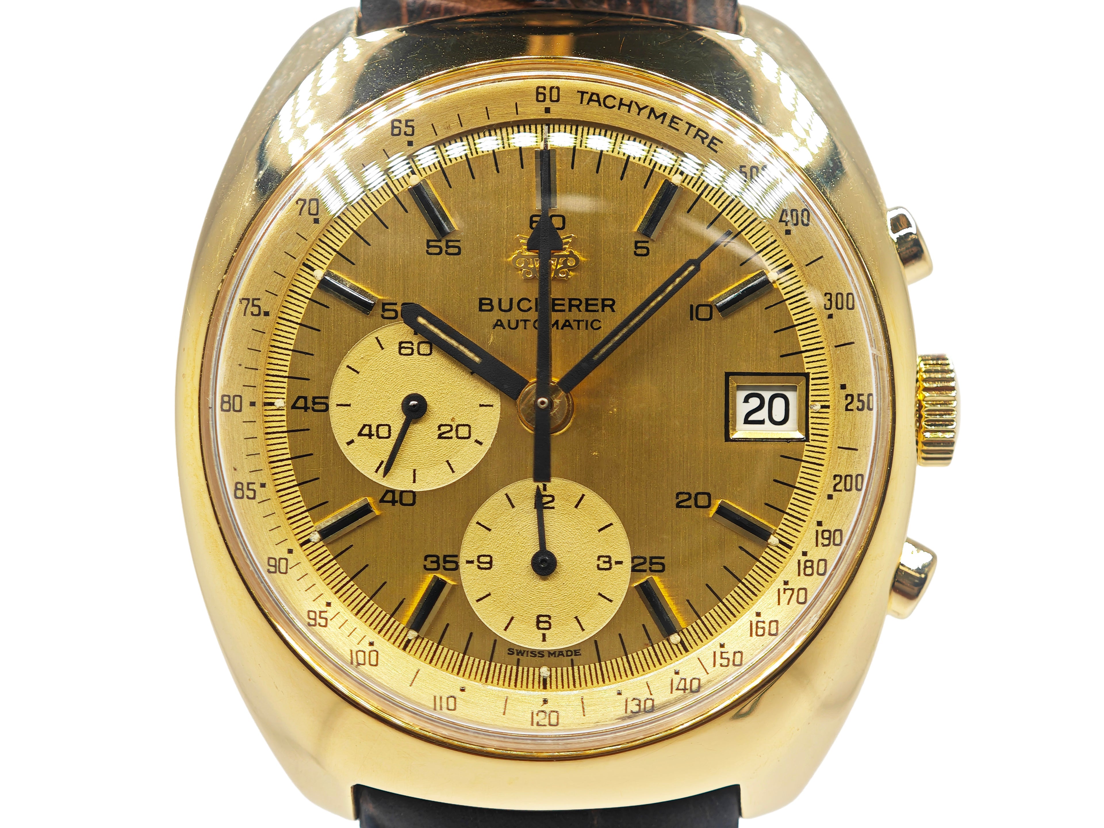 ブヘラ ヴィンテージクロノグラフ / BUCHERER Vintage Chronograph Ref.5803 Cal.Lemania1340