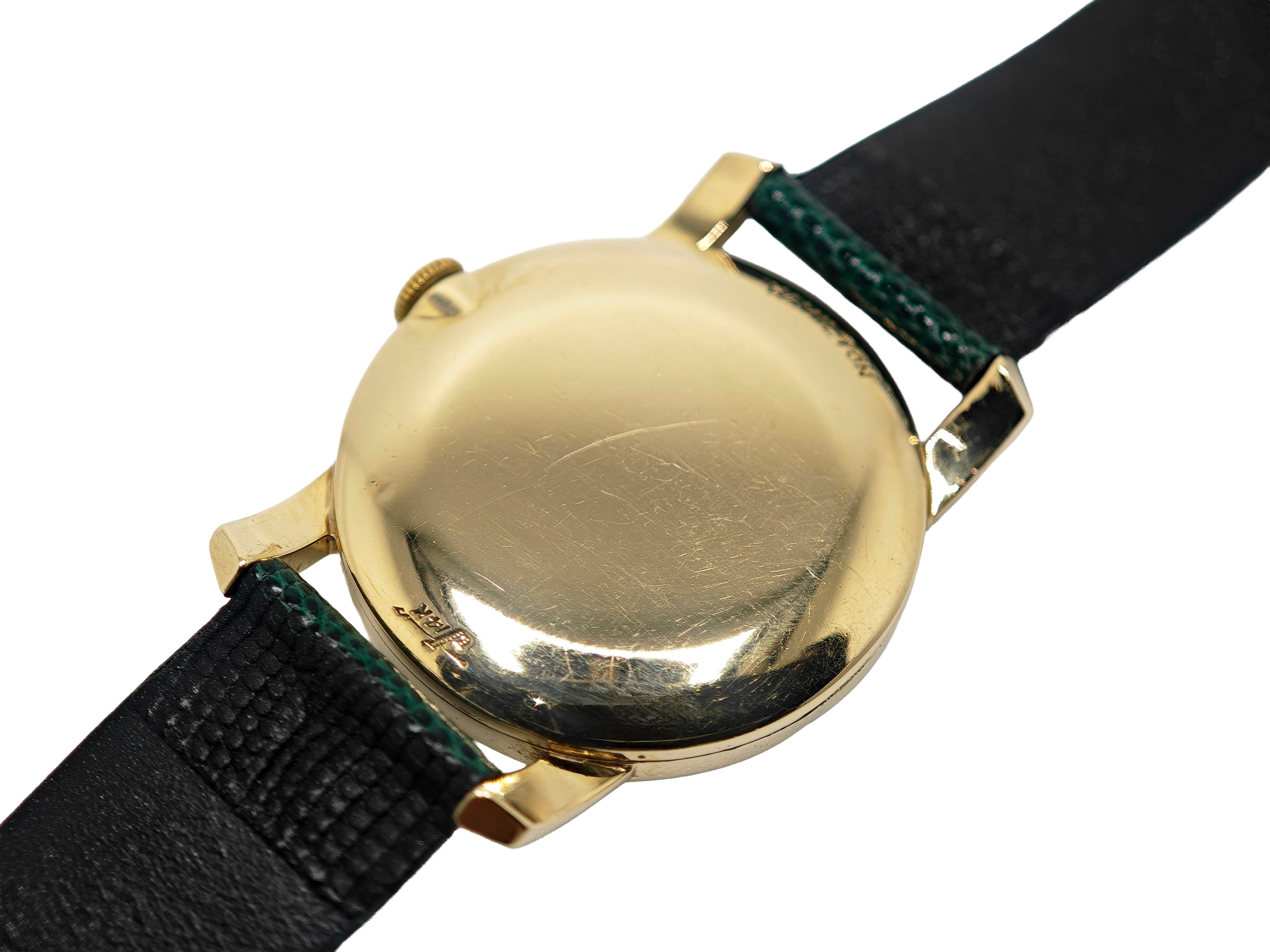 ハミルトン 14金無垢 スモールセコンド / HAMILTON 14K SOLID GOLD Cal.730