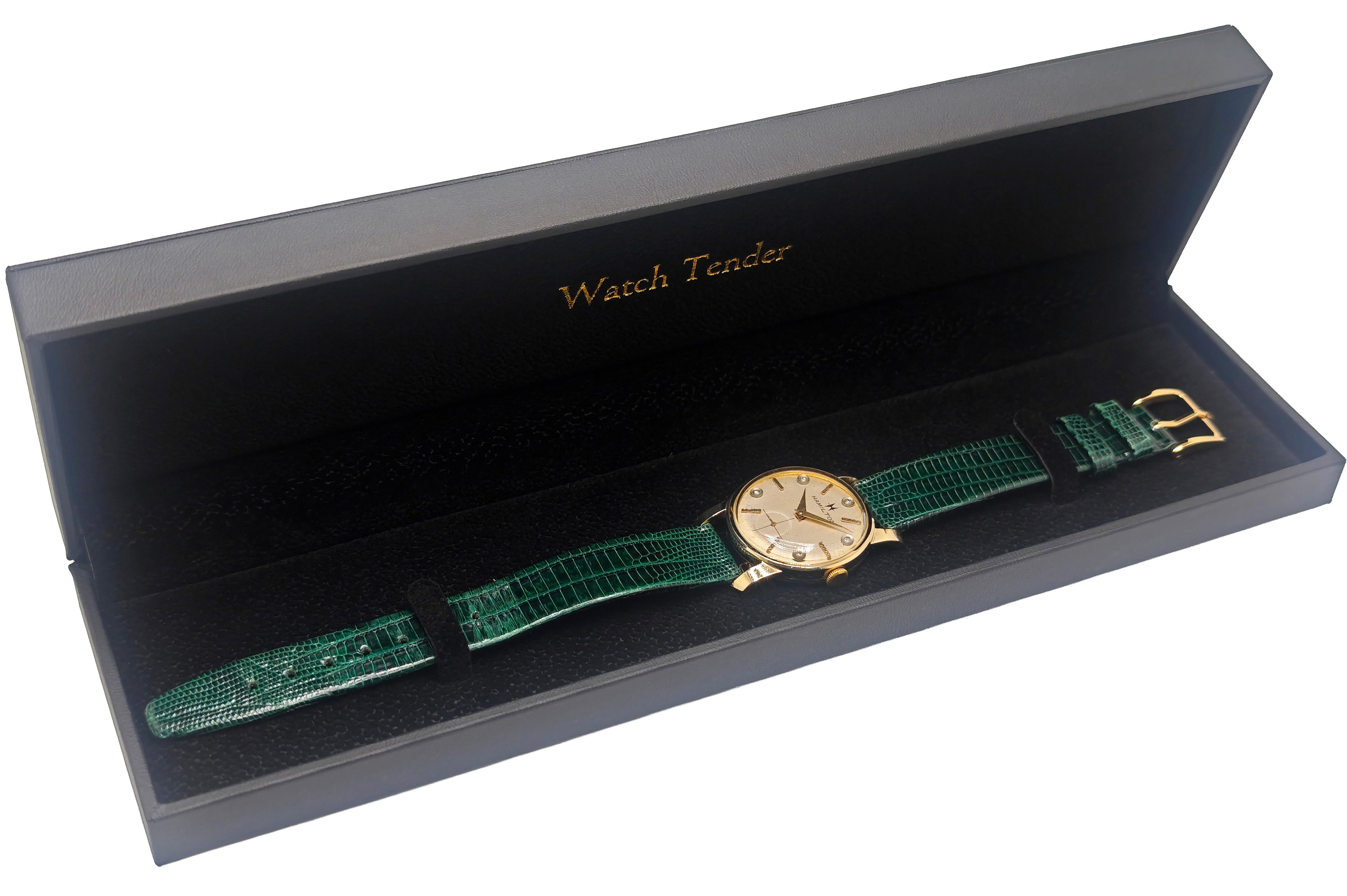 ハミルトン 14金無垢 スモールセコンド / HAMILTON 14K SOLID GOLD Cal.730