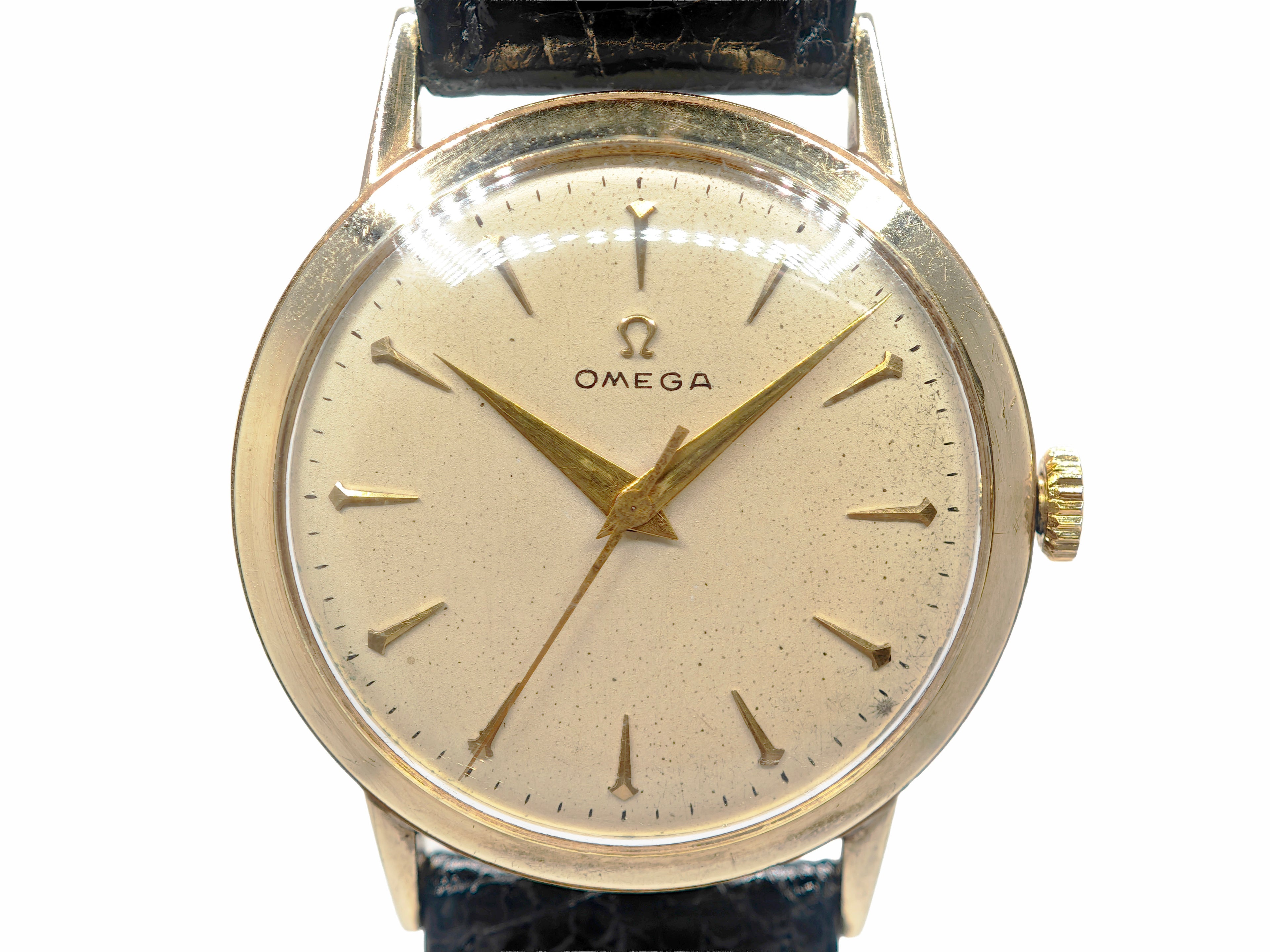 オメガ 14金無垢 3針 Ref.P6521 Cal.371 / OMEGA 14K SOLID GOLD