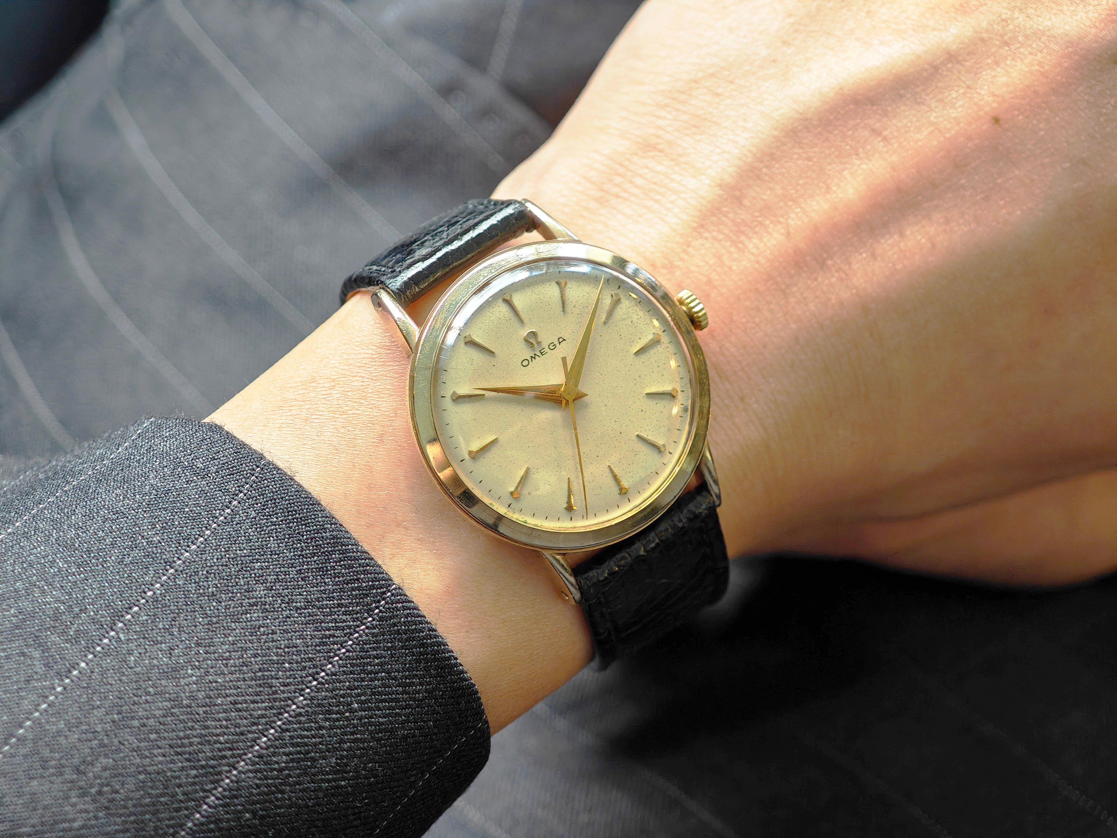 オメガ 14金無垢 3針 Ref.P6521 Cal.371 / OMEGA 14K SOLID GOLD