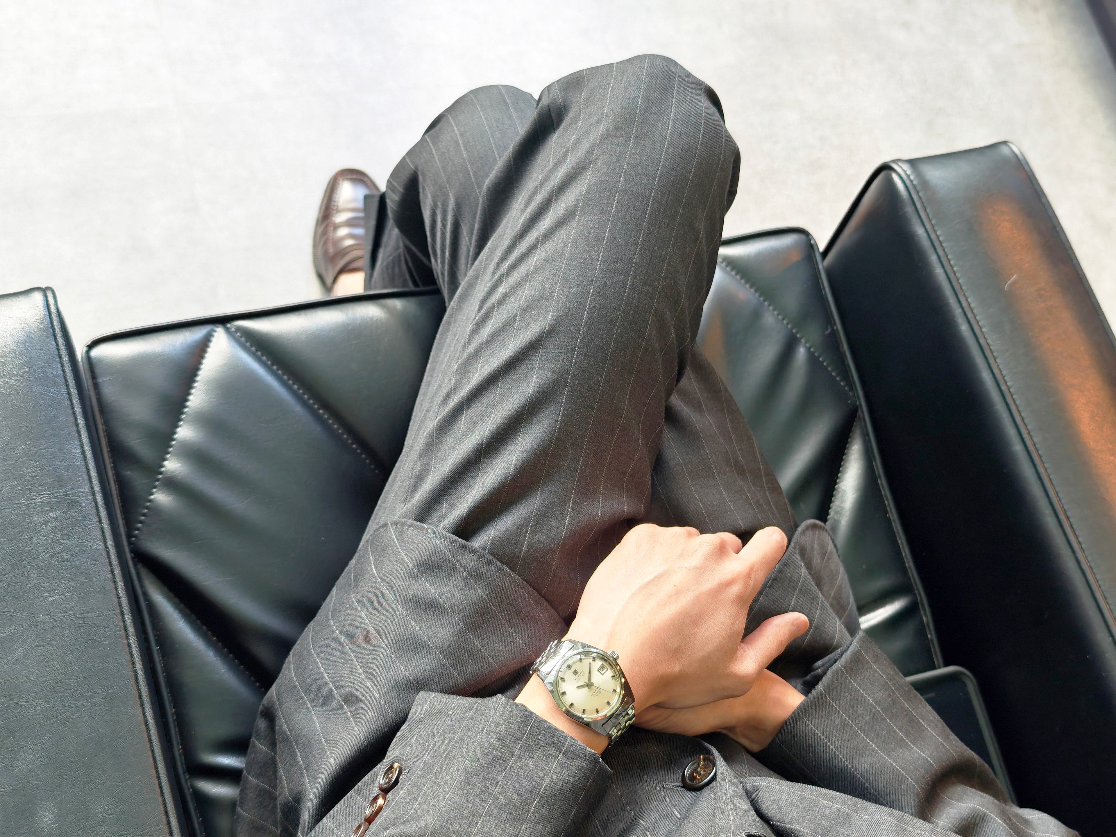 ティソ ヴィソデイト シースター T.12 ゲイフレアーブレス Ref.43514 / TISSOT VISODATE SEASTAR T.12 Gay Freres Elastic Bracelet