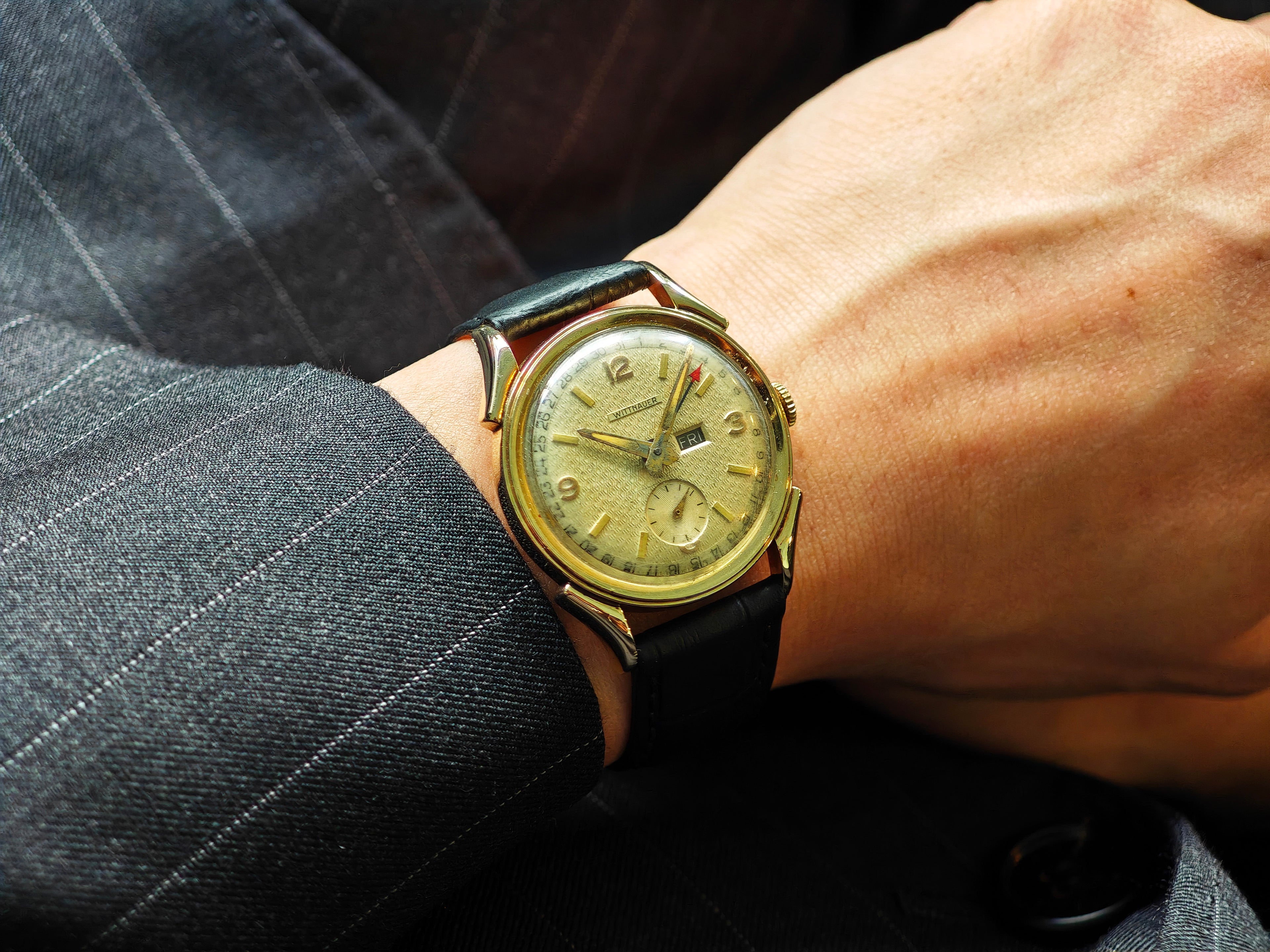 ウィットナー ポインターデイデイト Ref.2087-2 / WITTNAUER Pointer Day-Date Cal.10SC