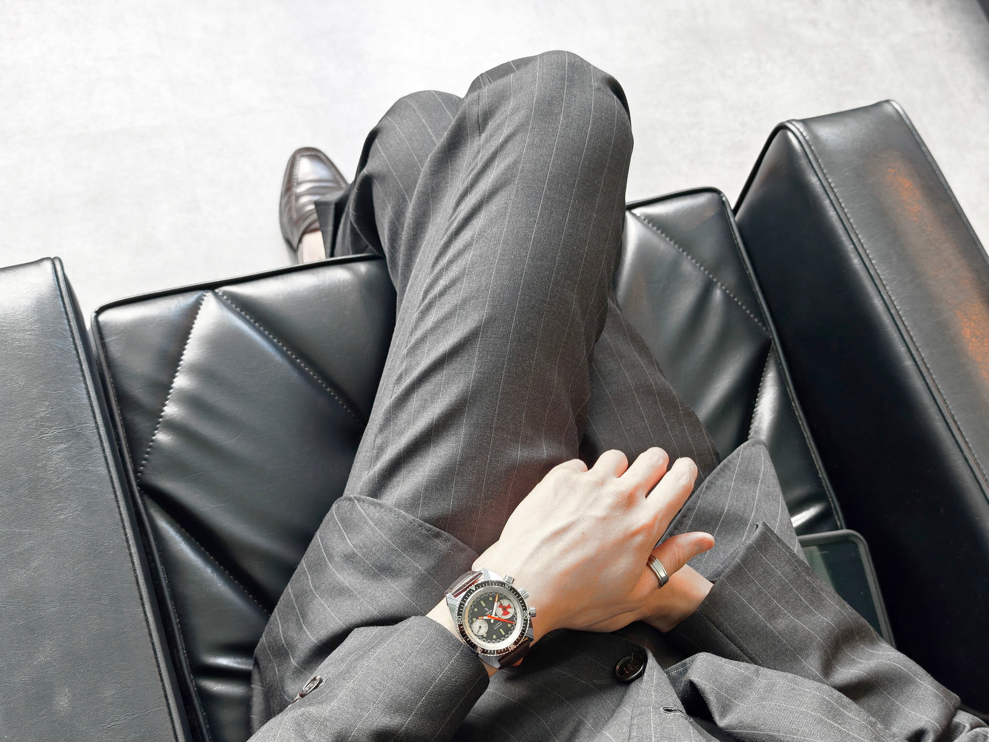 イエマ スー・マリーン レッドアイ / YEMA SOUS-MARINE RED-EYE Ref.311122 Cal.Valjoux 7733