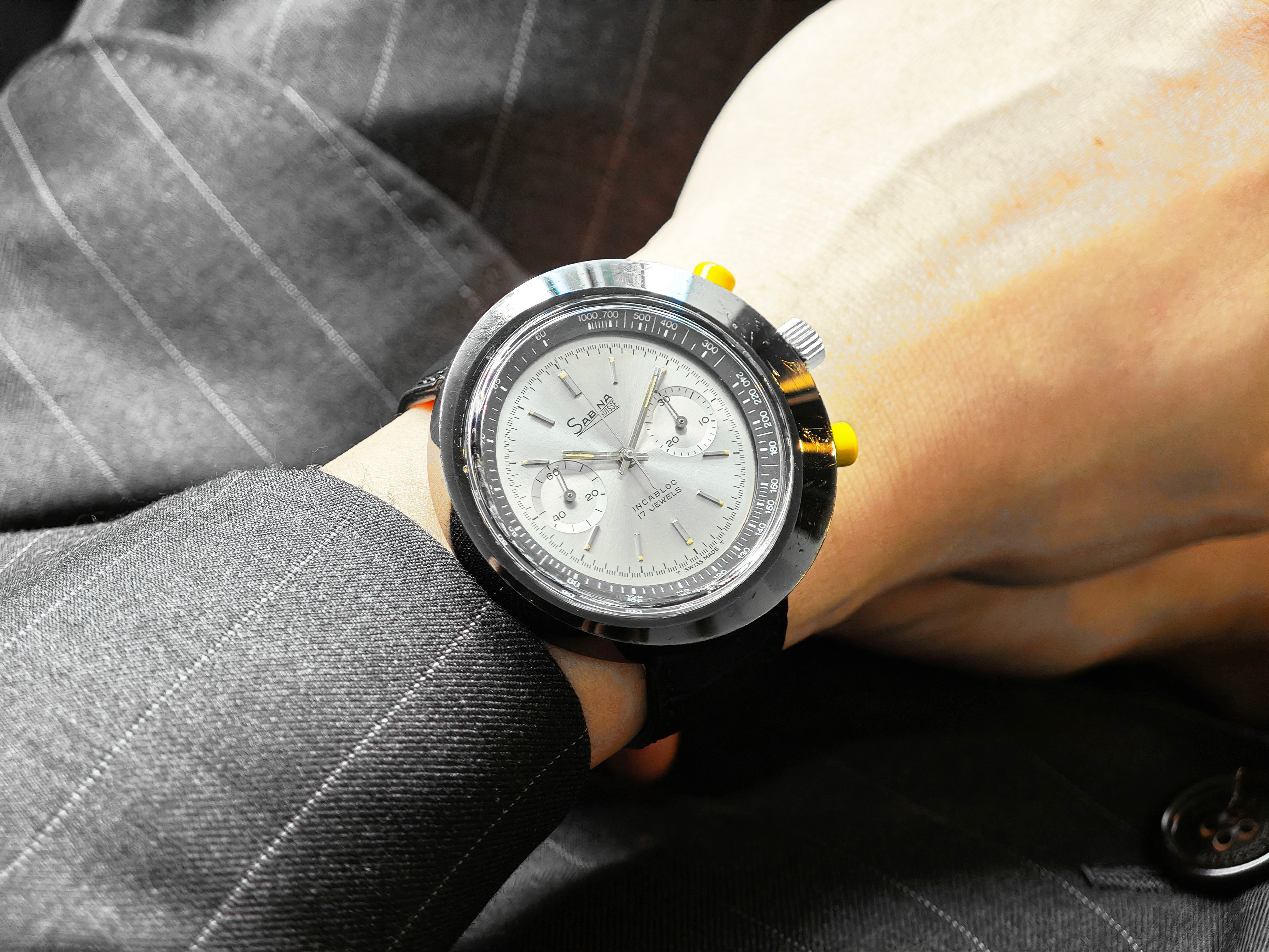 サビナ・スイス ヴィンテージクロノグラフ / SABINA SUISSE Vintage Chronograph Cal.Valjoux7730