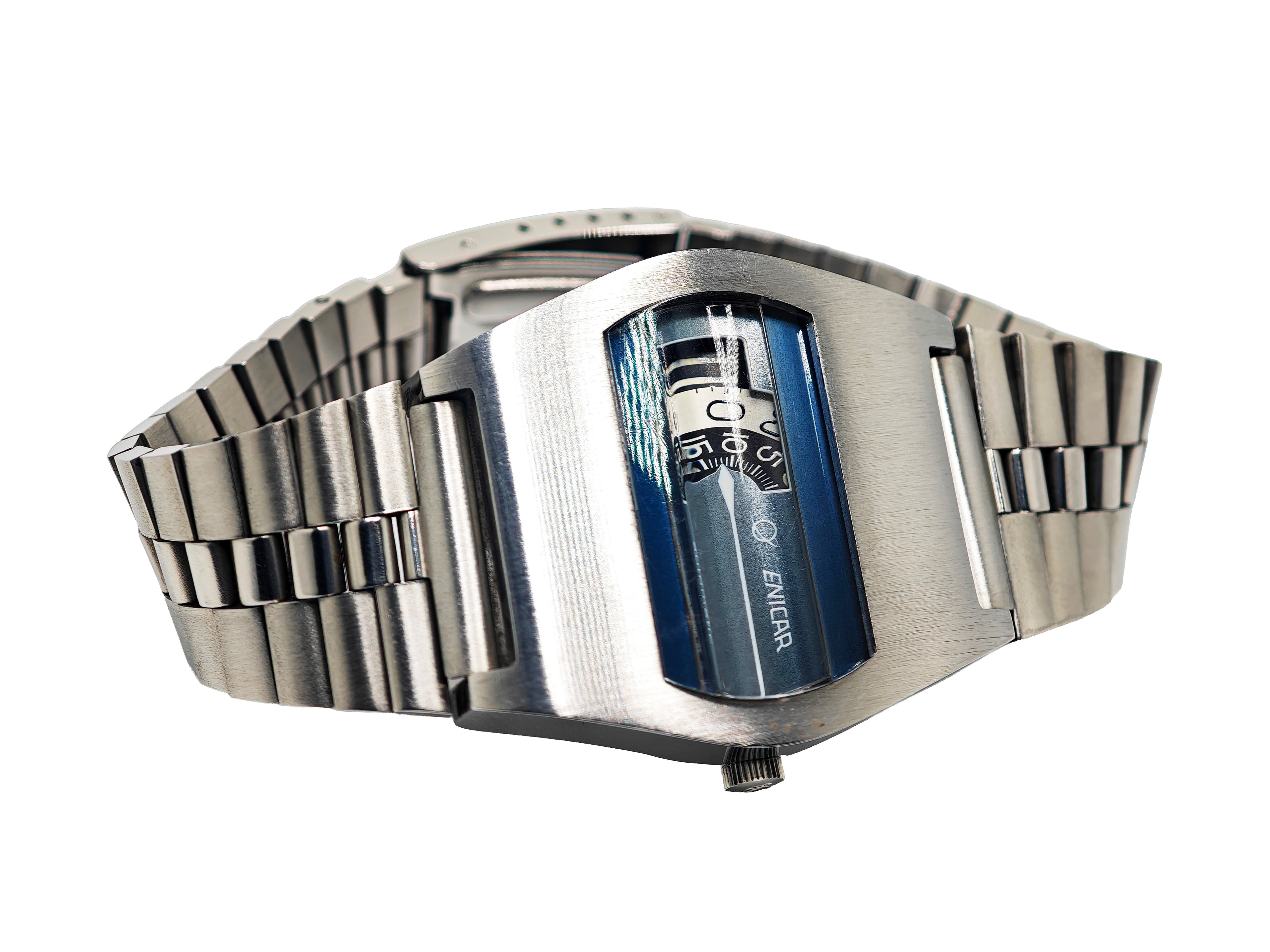 エニカ ジャンピングアワー Ref.119-01-01 / ENICAR AUTOMATIC JUMP HOURS cal.AS 2072