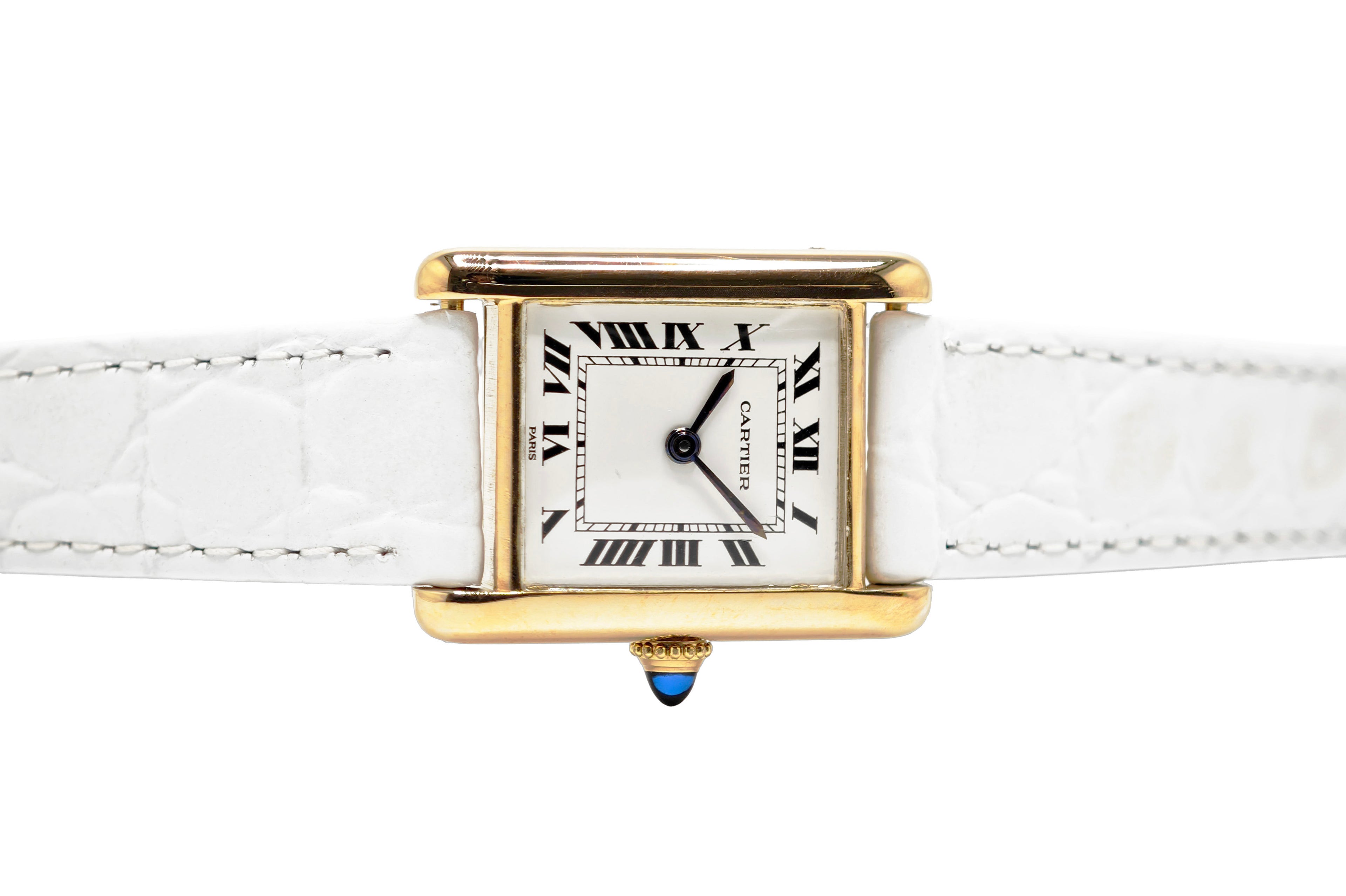 タンク ルイ カルティエ SM PARIS文字盤 Ref.78087 / TANK LOUIS CARTIER Cal.78-1(cal.2512-1)