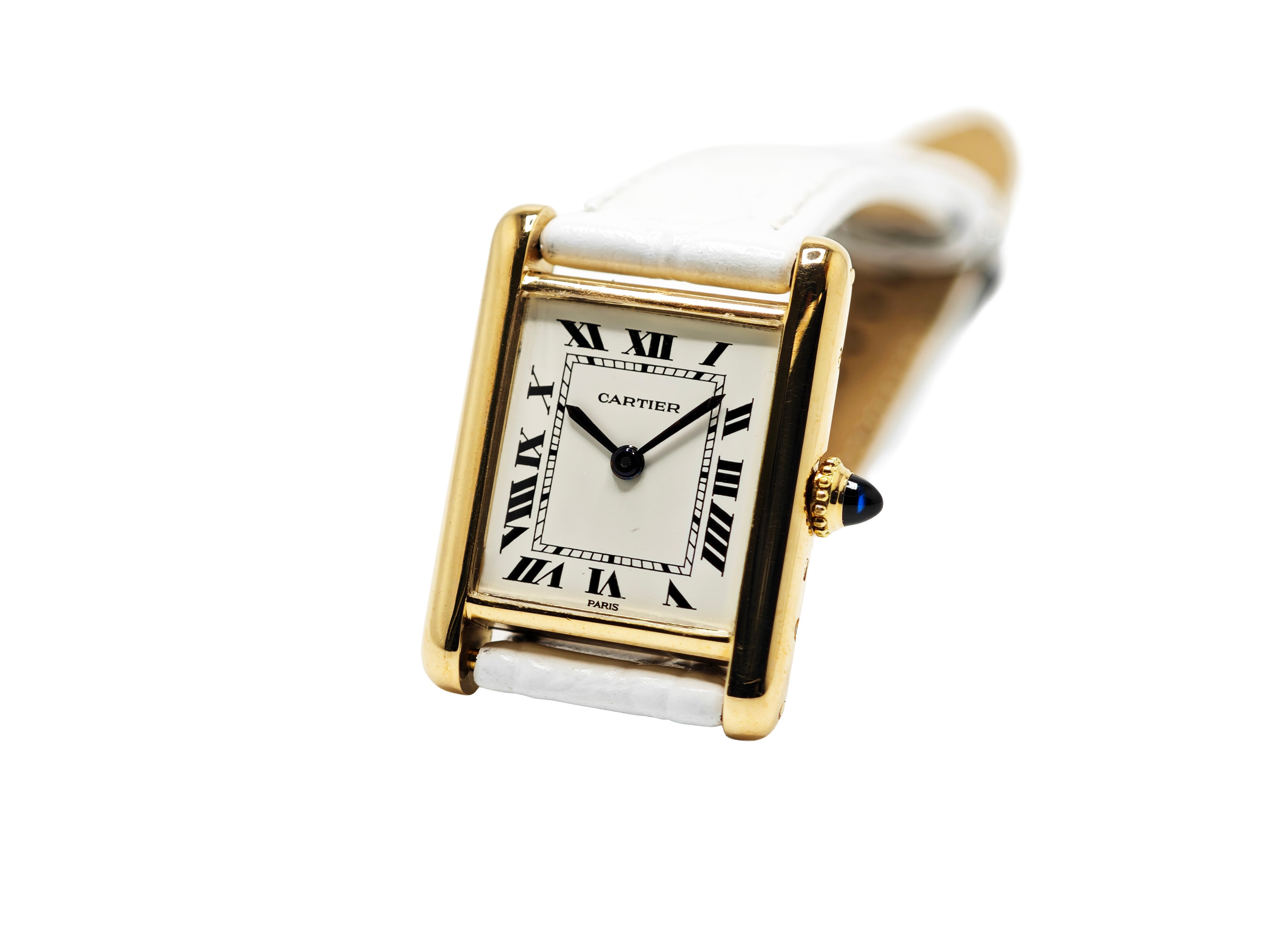 タンク ルイ カルティエ SM PARIS文字盤 Ref.78087 / TANK LOUIS CARTIER Cal.78-1(cal.2512-1)