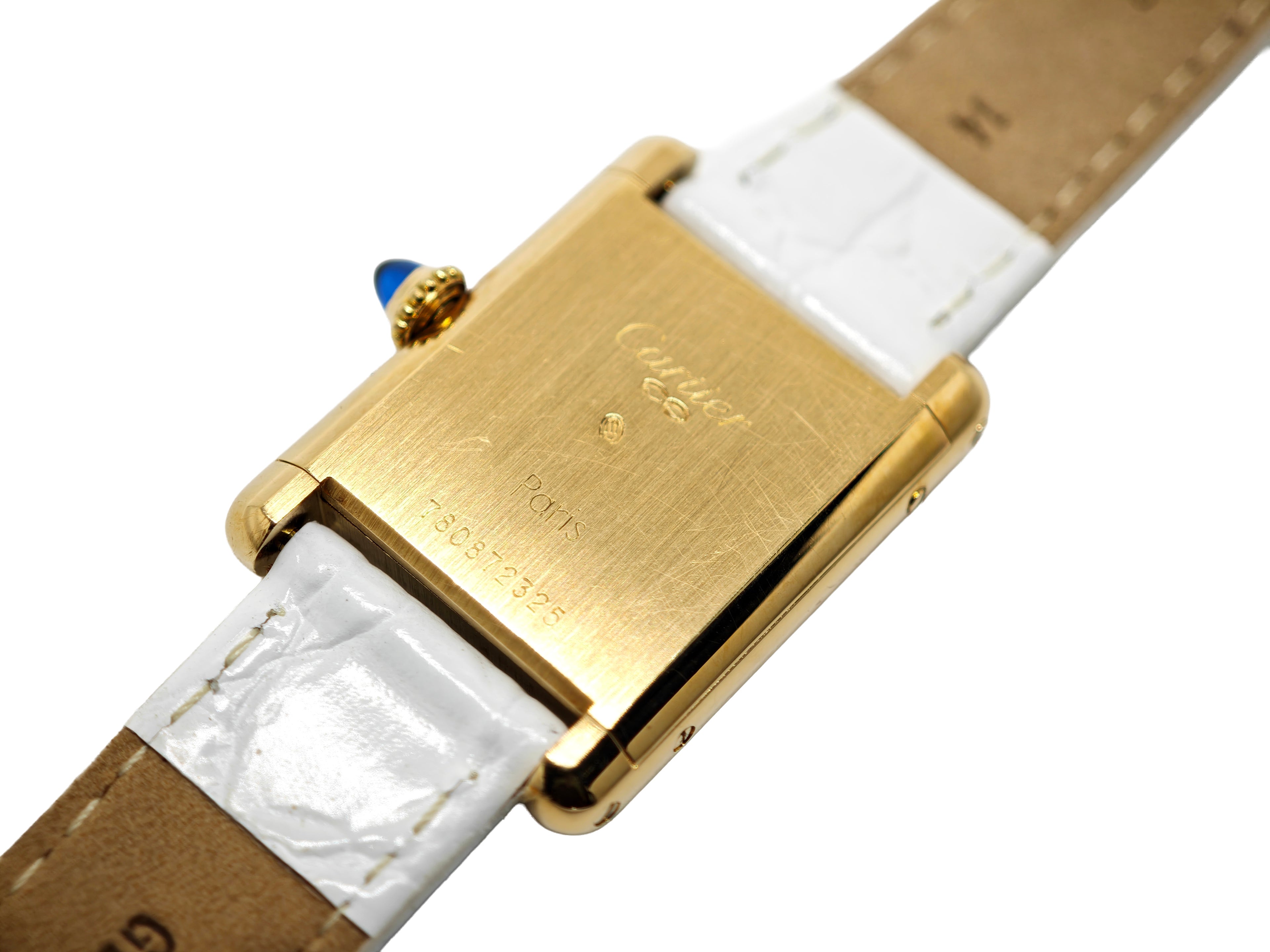 タンク ルイ カルティエ SM PARIS文字盤 Ref.78087 / TANK LOUIS CARTIER Cal.78-1(cal.2512-1)