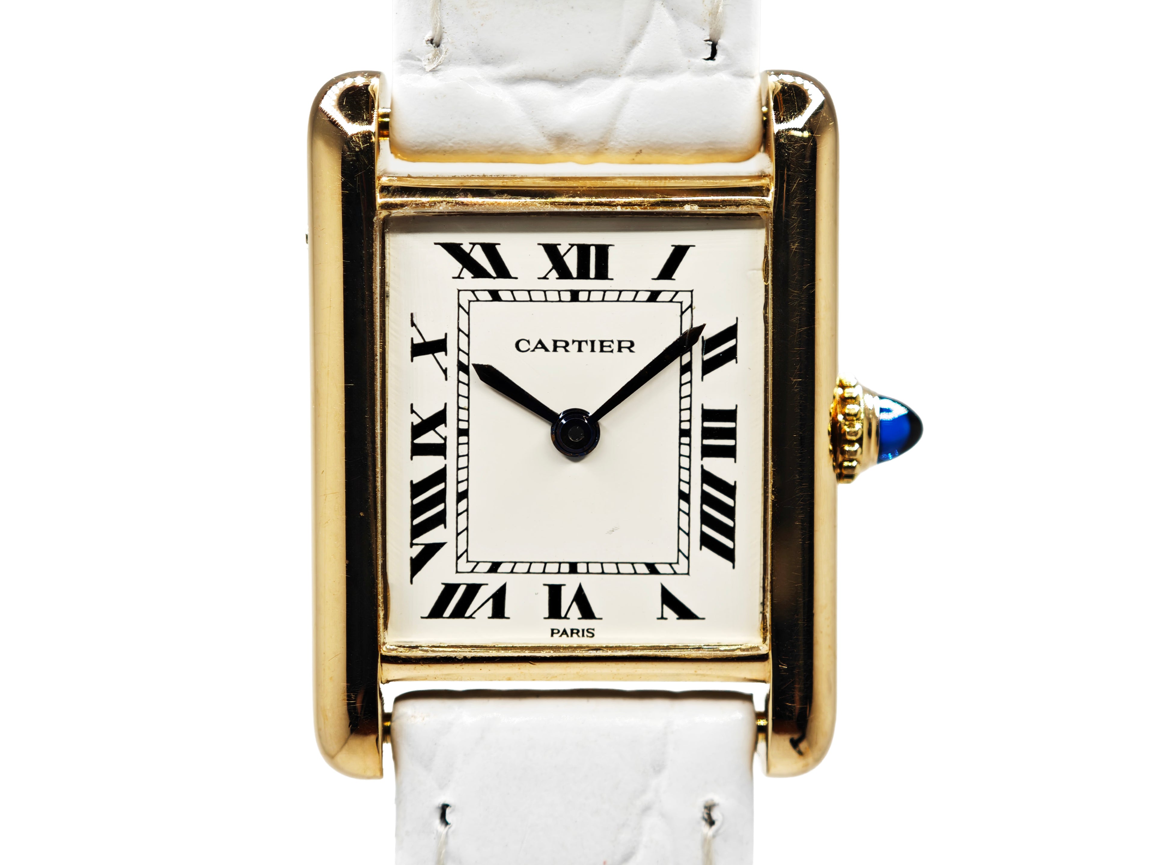 タンク ルイ カルティエ SM PARIS文字盤 Ref.78087 / TANK LOUIS CARTIER Cal.78-1(cal.2512-1)