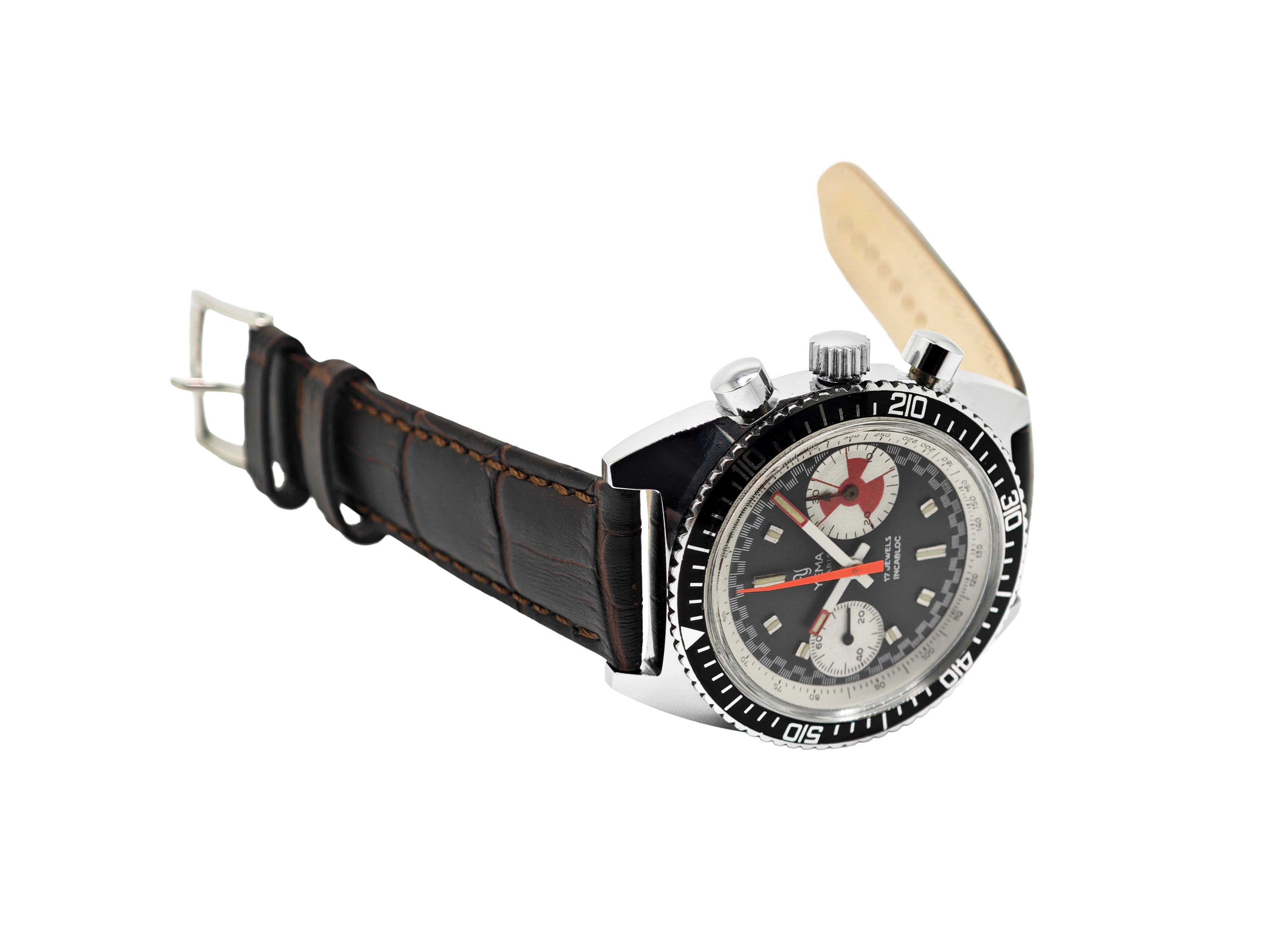 イエマ スー・マリーン レッドアイ / YEMA SOUS-MARINE RED-EYE Ref.311122 Cal.Valjoux 7733