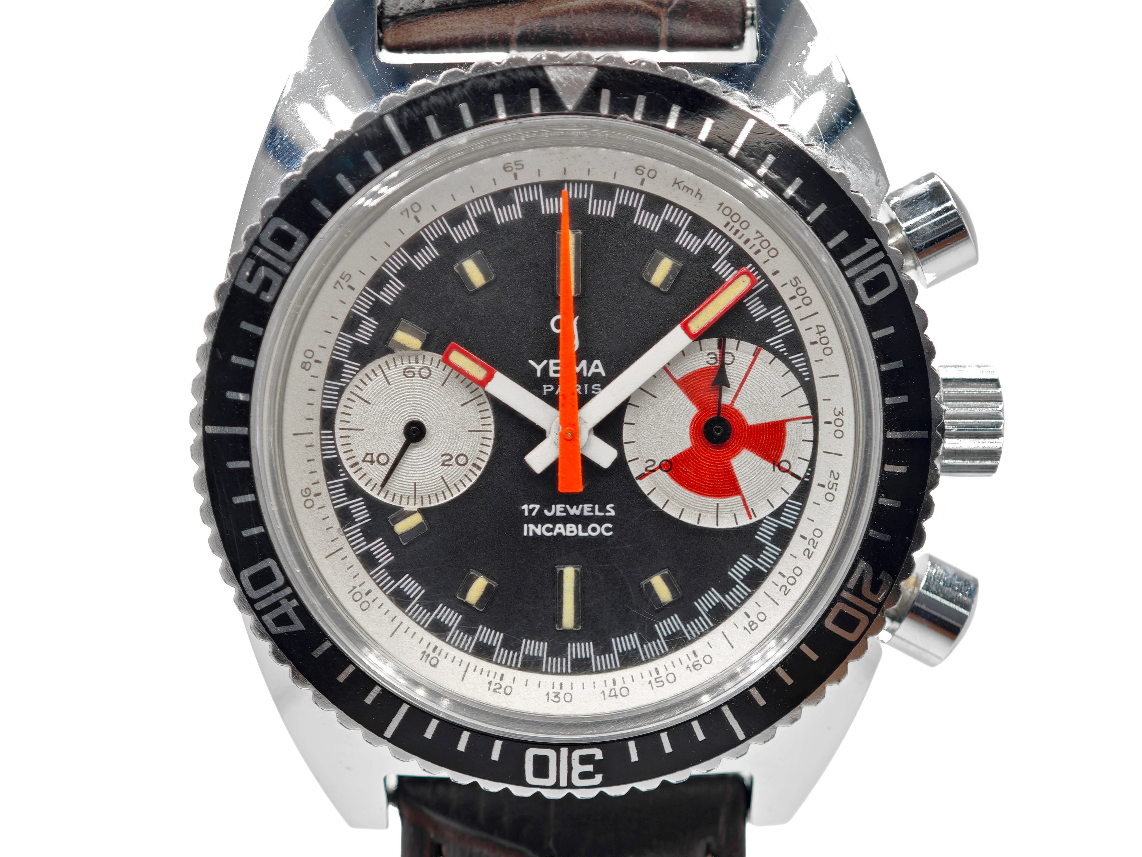 イエマ スー・マリーン レッドアイ / YEMA SOUS-MARINE RED-EYE Ref.311122 Cal.Valjoux 7733