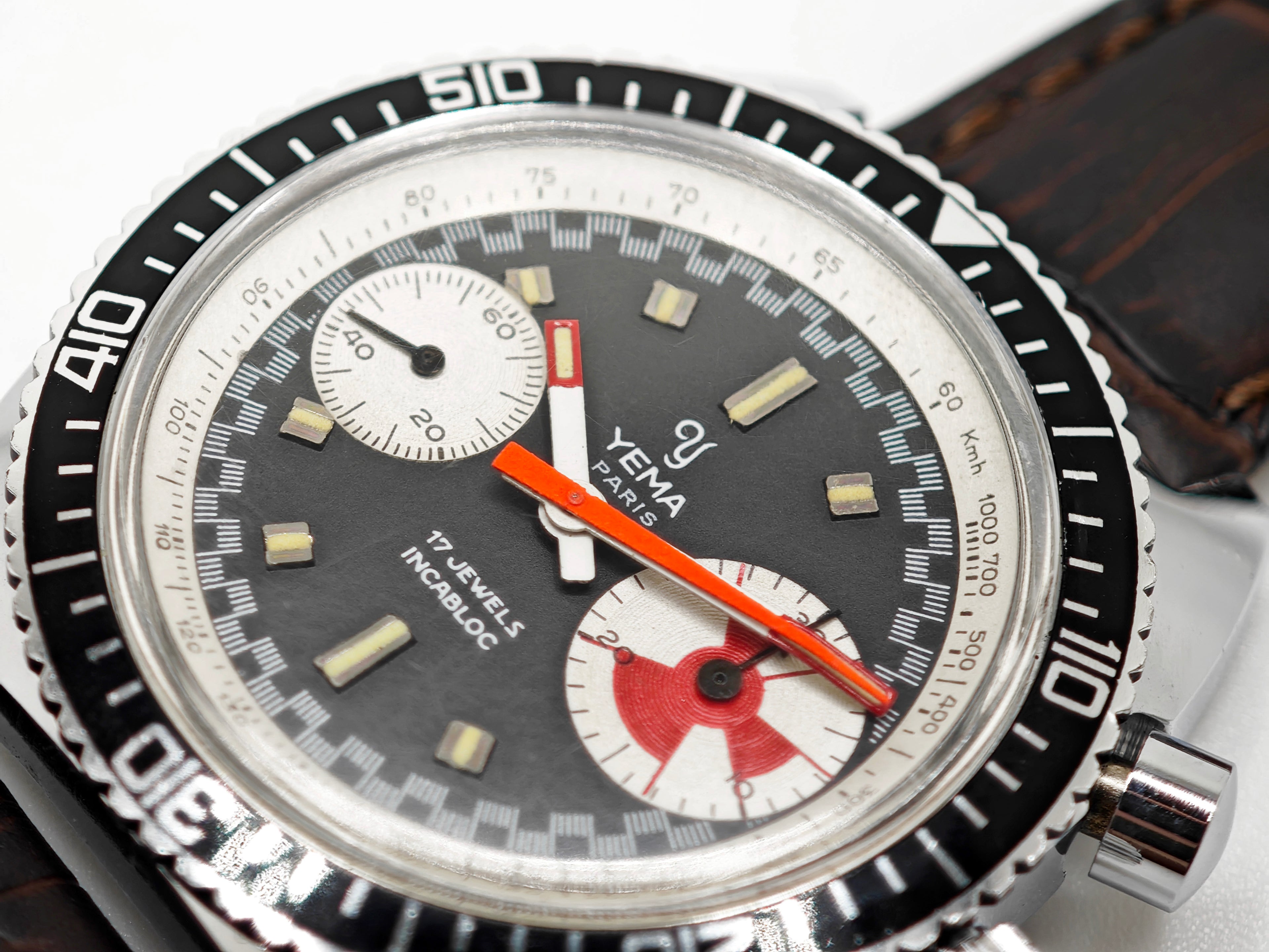 イエマ スー・マリーン レッドアイ / YEMA SOUS-MARINE RED-EYE Ref.311122 Cal.Valjoux 7733