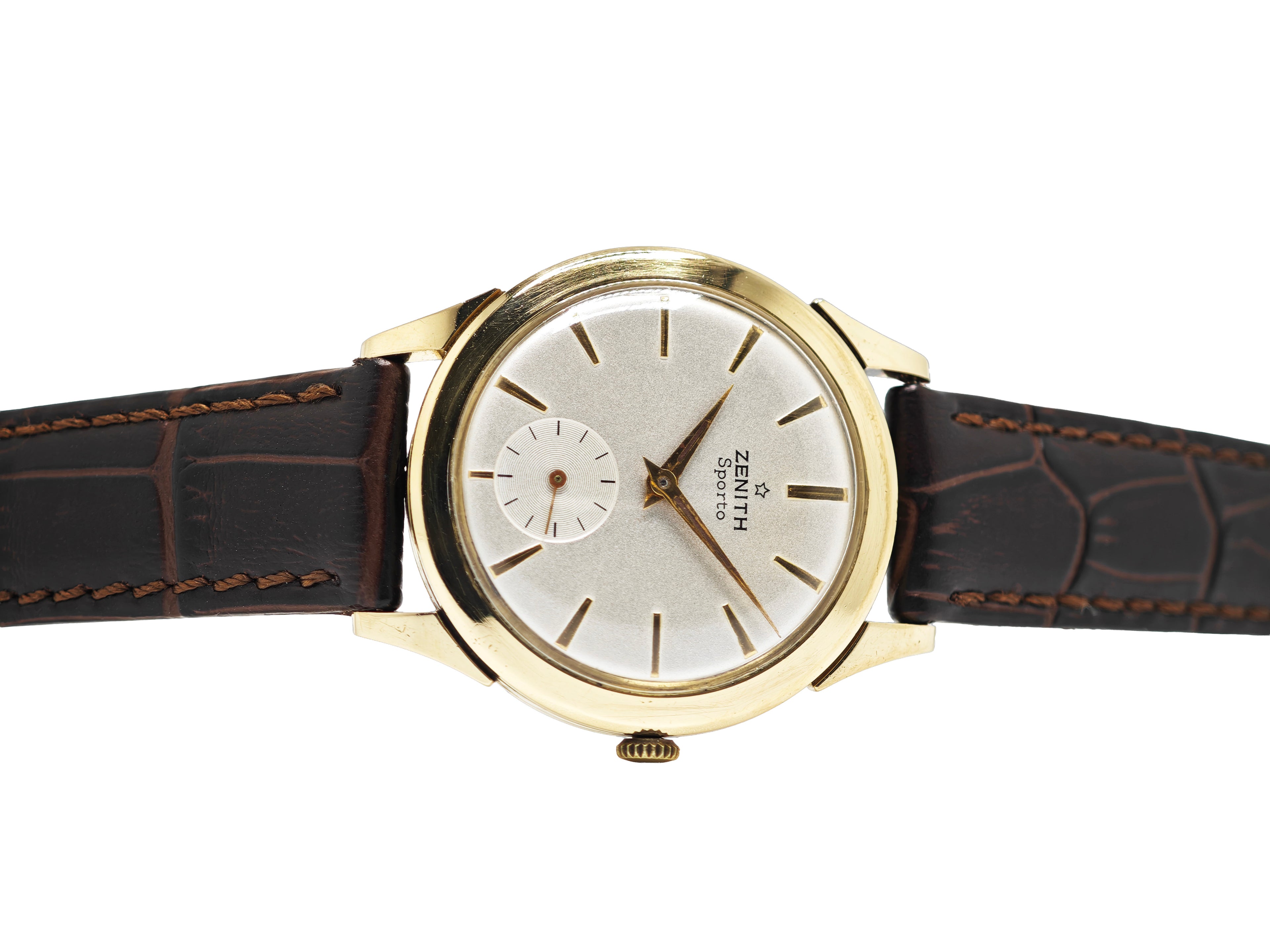 ゼニス スポルト 18K無垢 / ZENITH SPORTO 18K SOLID GOLD Cal.40T 1950&