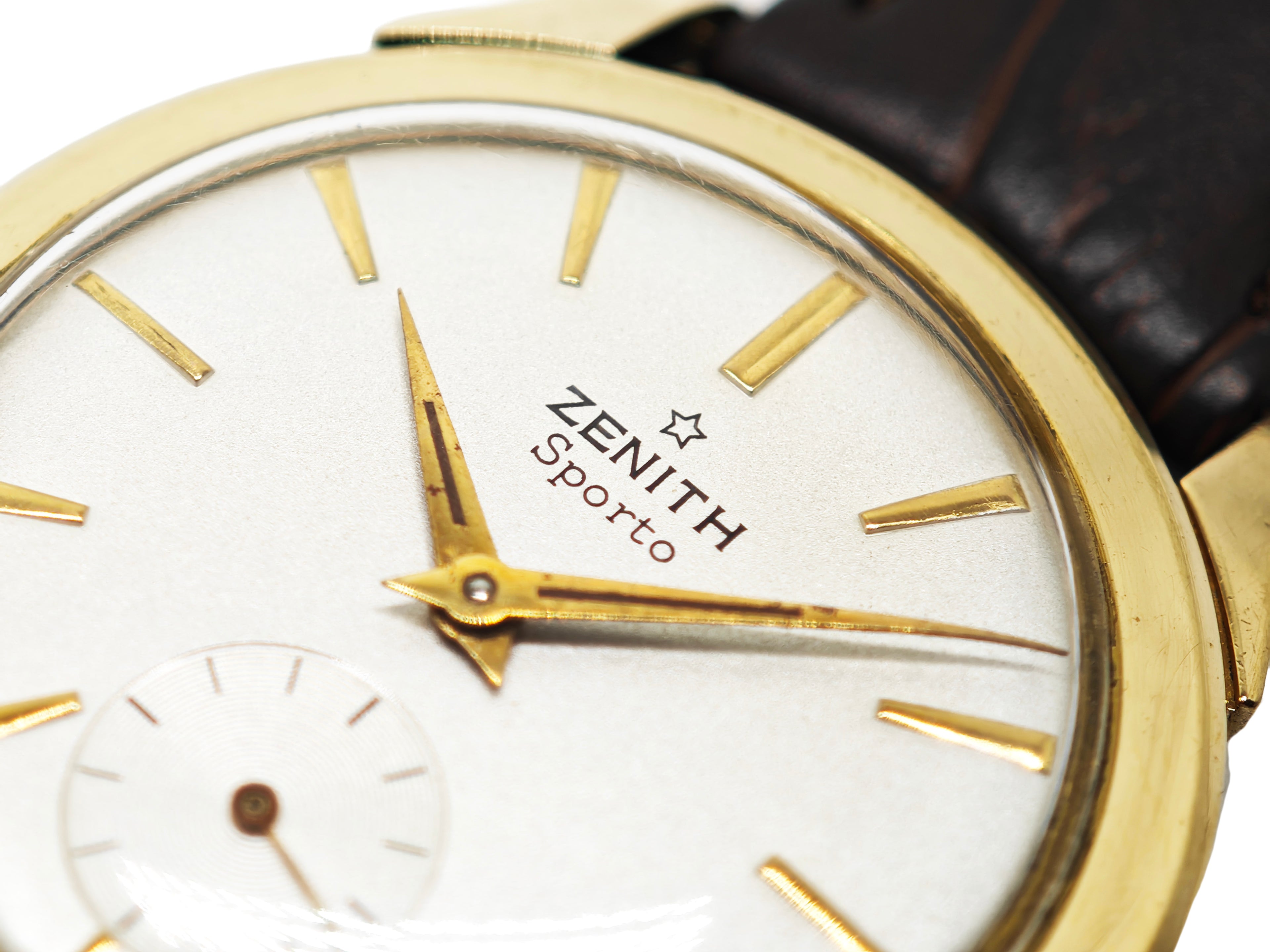 ゼニス スポルト 18K無垢 / ZENITH SPORTO 18K SOLID GOLD Cal.40T 1950&