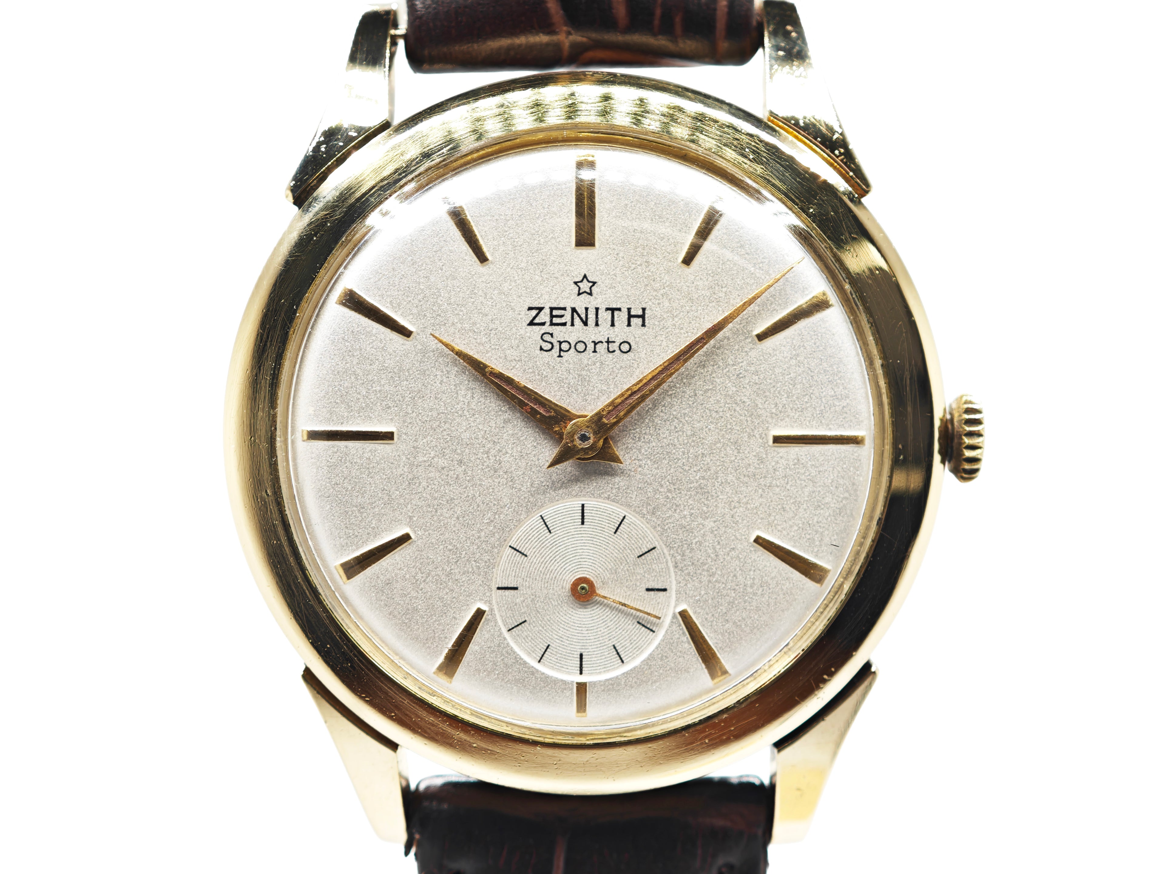 ゼニス スポルト 18K無垢 / ZENITH SPORTO 18K SOLID GOLD Cal.40T 1950&