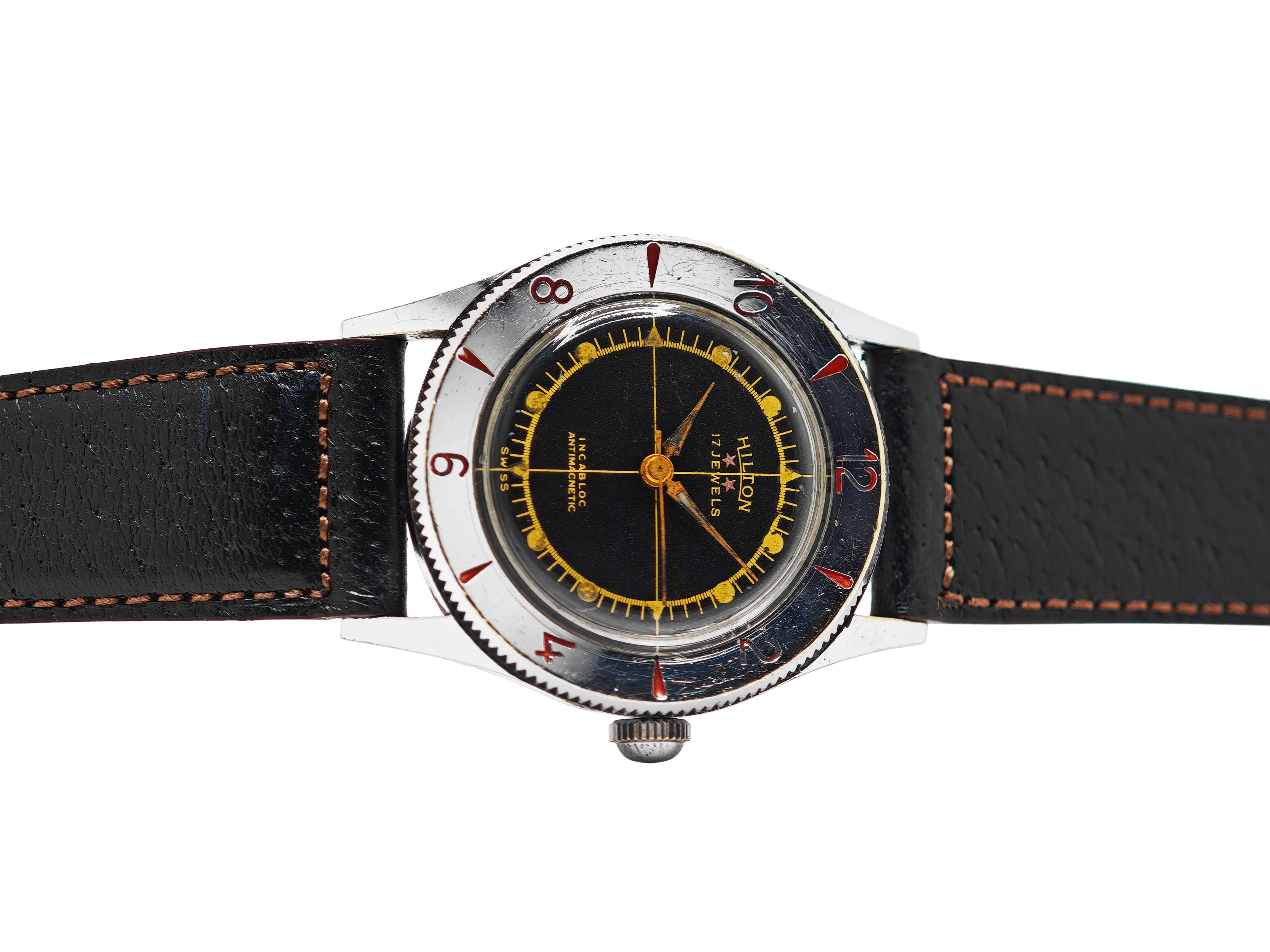 ヒルトン クロスヘア・ミラーダイヤル / HILTON Divers style 1950&