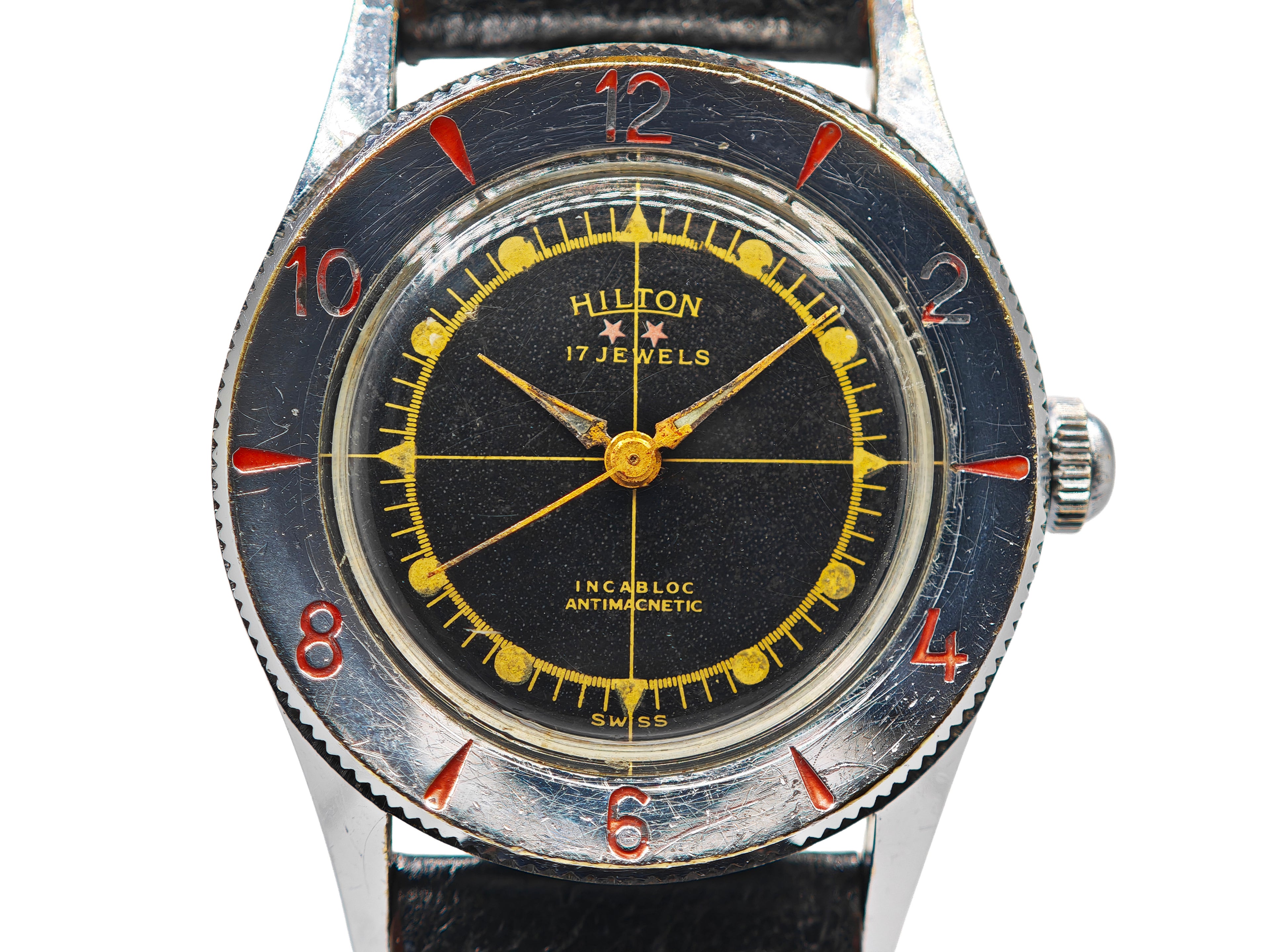 ヒルトン クロスヘア・ミラーダイヤル / HILTON Divers style 1950&