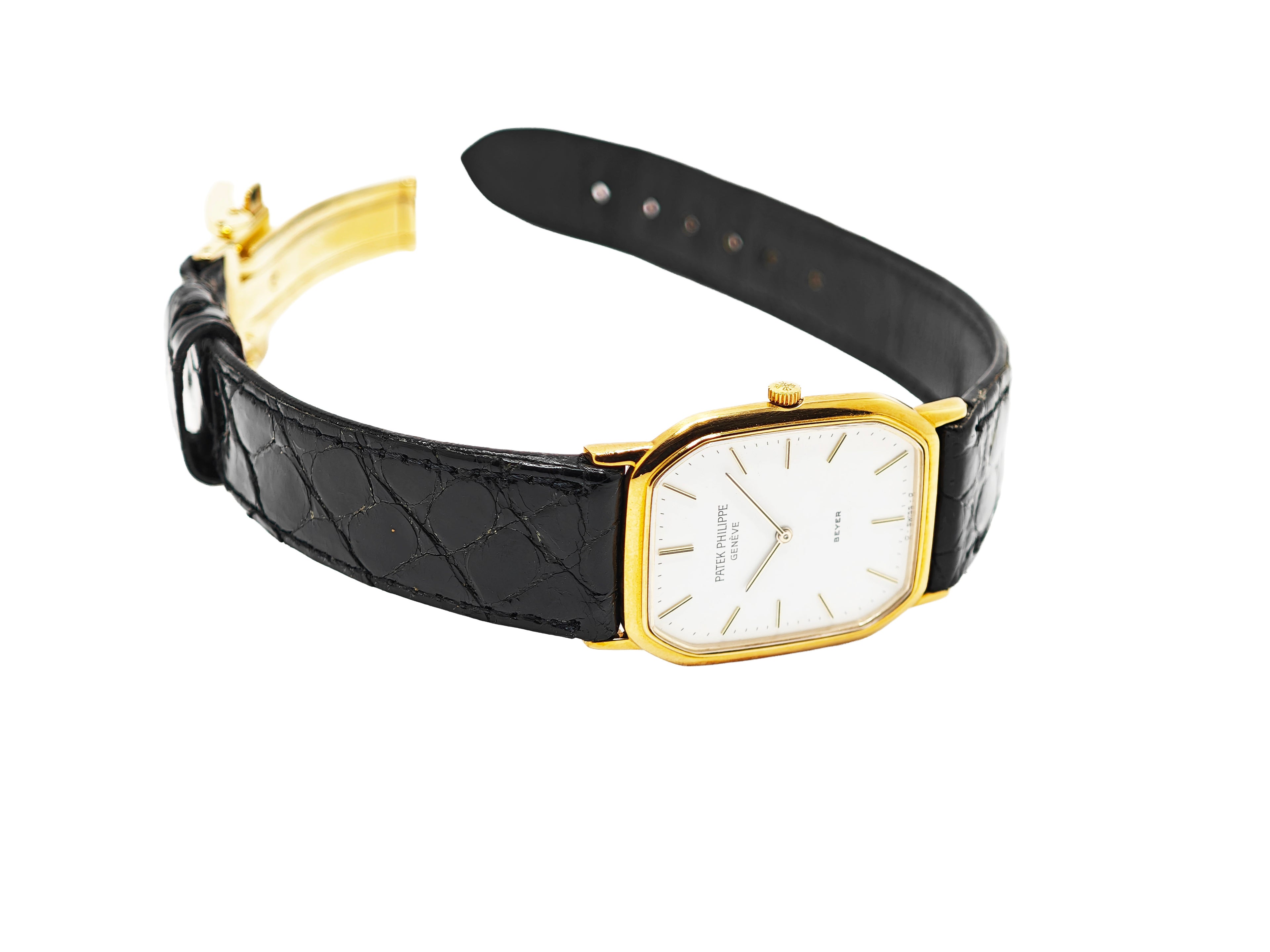 パテックフィリップ ゴンドーロ ベイヤーWネーム / PATEK PHILIPPE Gondolo Cal.177 1985&