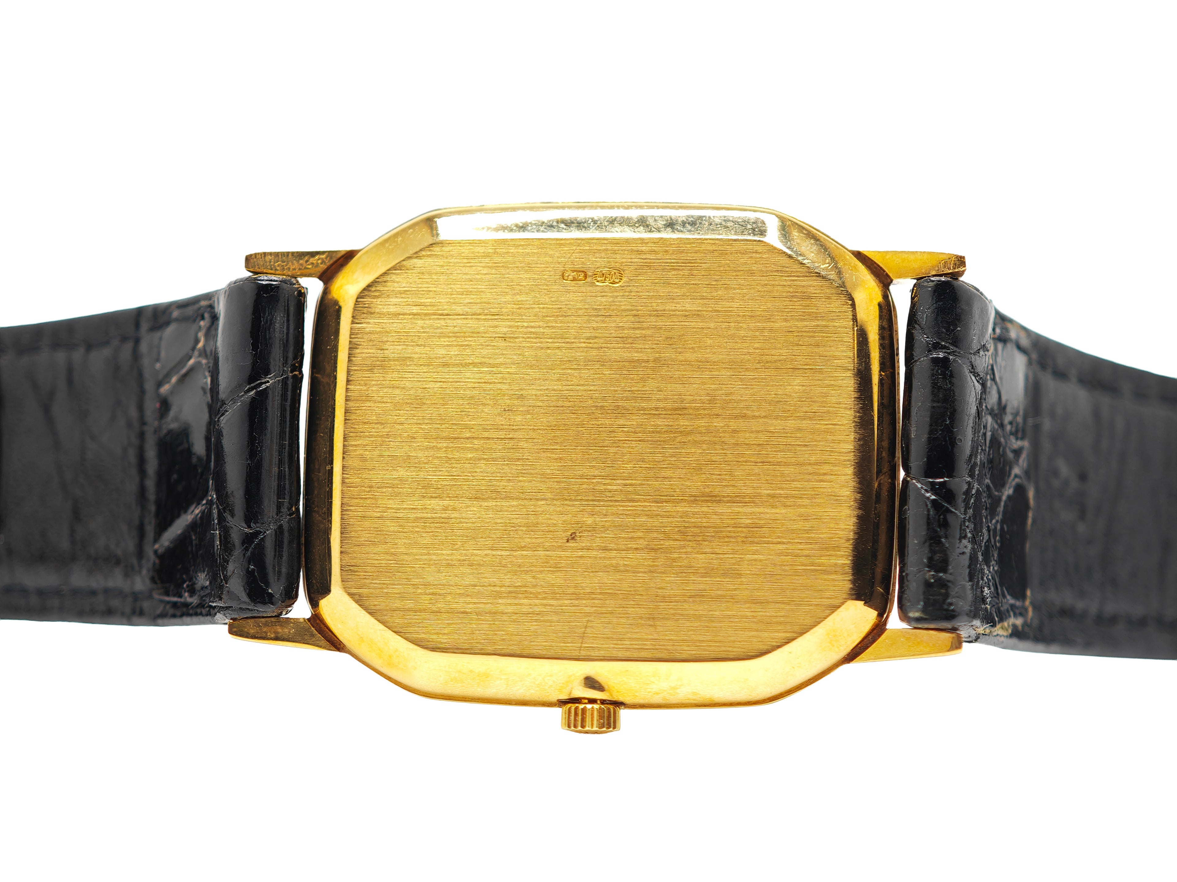 パテックフィリップ ゴンドーロ ベイヤーWネーム / PATEK PHILIPPE Gondolo Cal.177 1985&