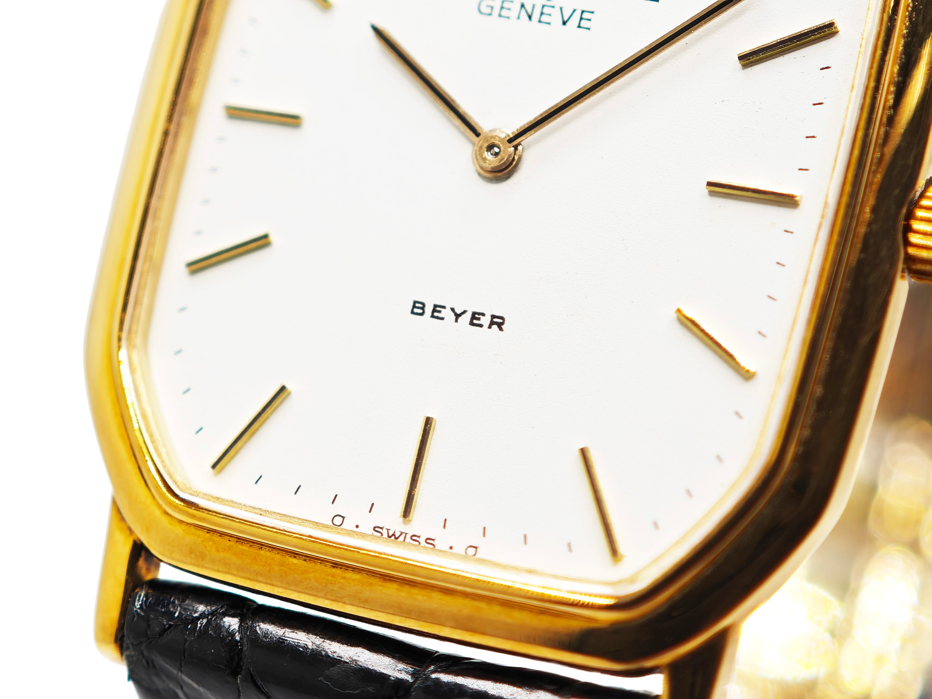 パテックフィリップ ゴンドーロ ベイヤーWネーム / PATEK PHILIPPE Gondolo Cal.177 1985&