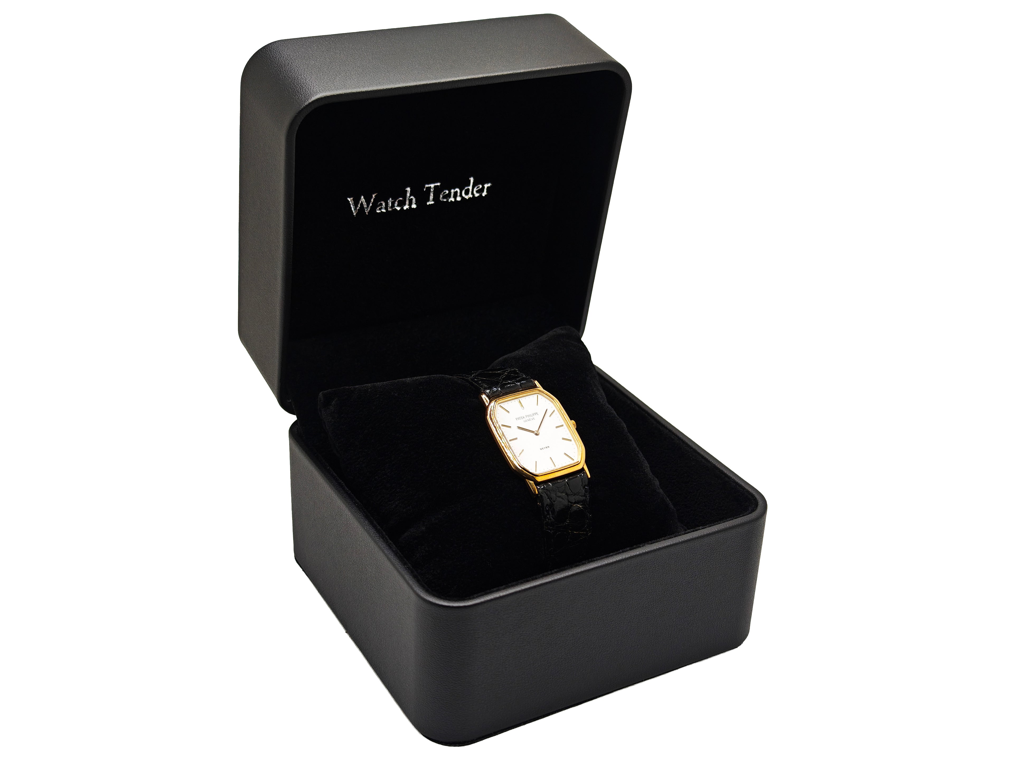 パテックフィリップ ゴンドーロ ベイヤーWネーム / PATEK PHILIPPE Gondolo Cal.177 1985&