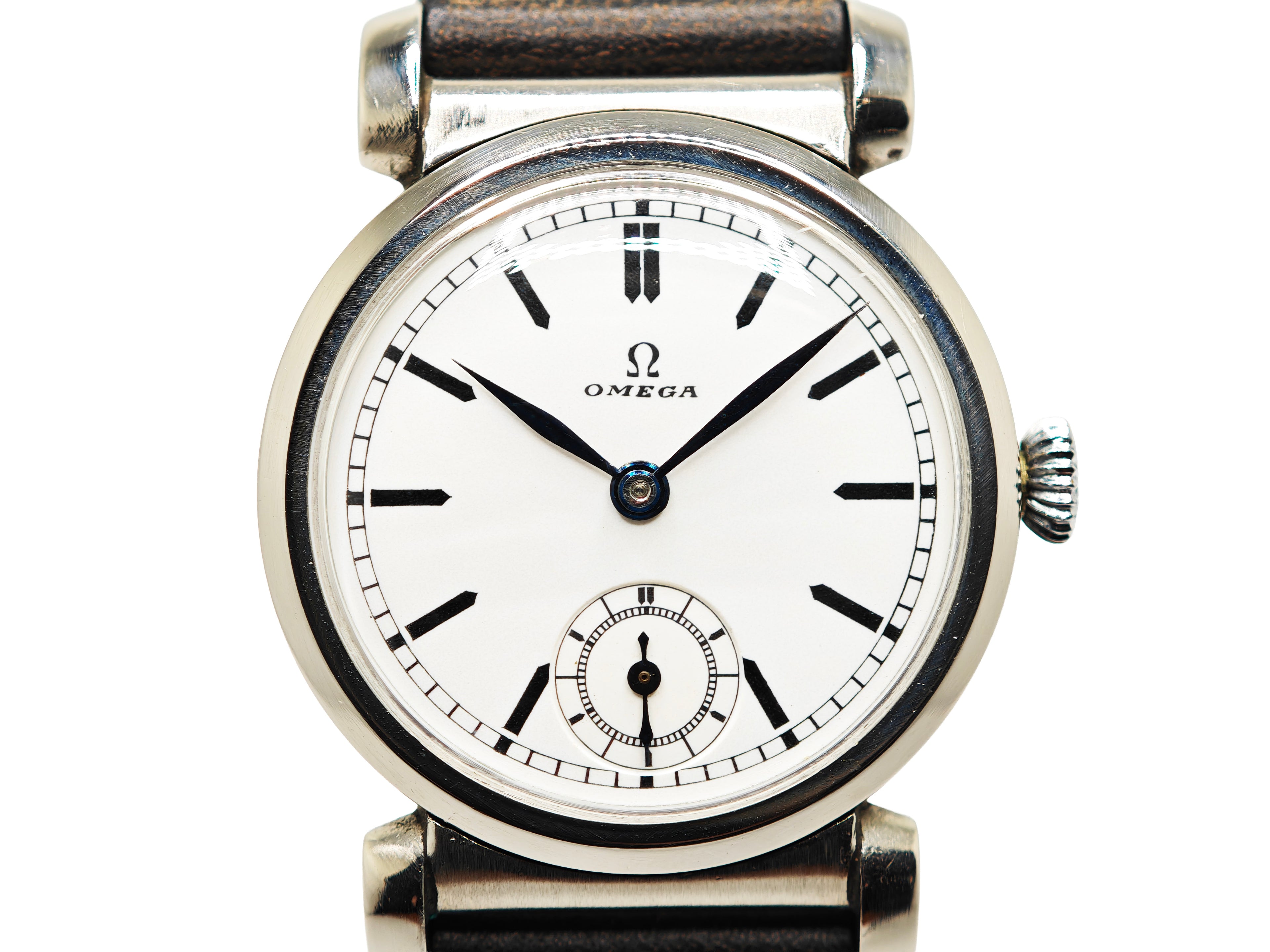 オメガ ポーセリン スカラベケース / OMEGA SCARAB Porcelain Dial Cal.26.5 SOB T2