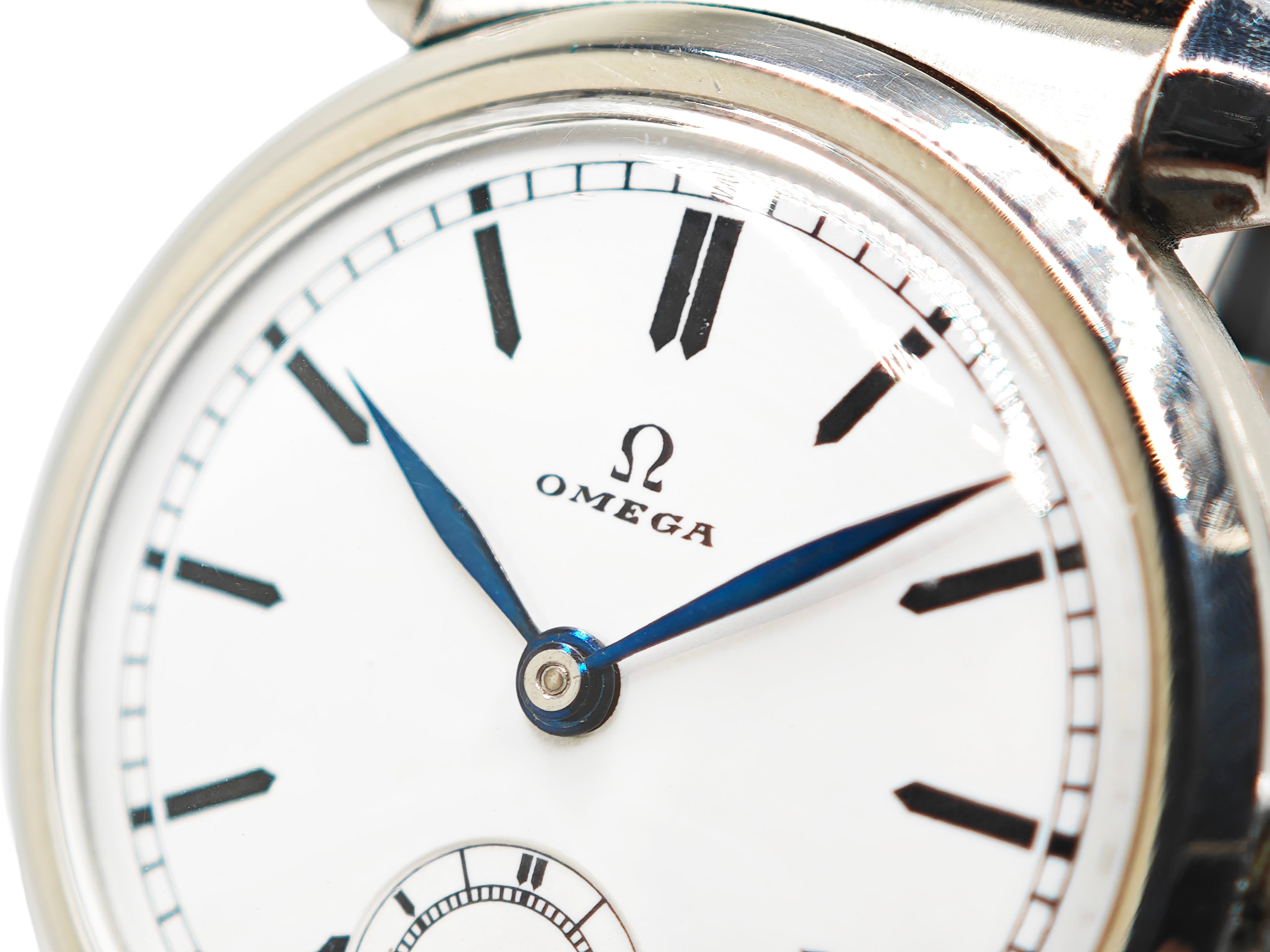 オメガ ポーセリン スカラベケース / OMEGA SCARAB Porcelain Dial Cal.26.5 SOB T2