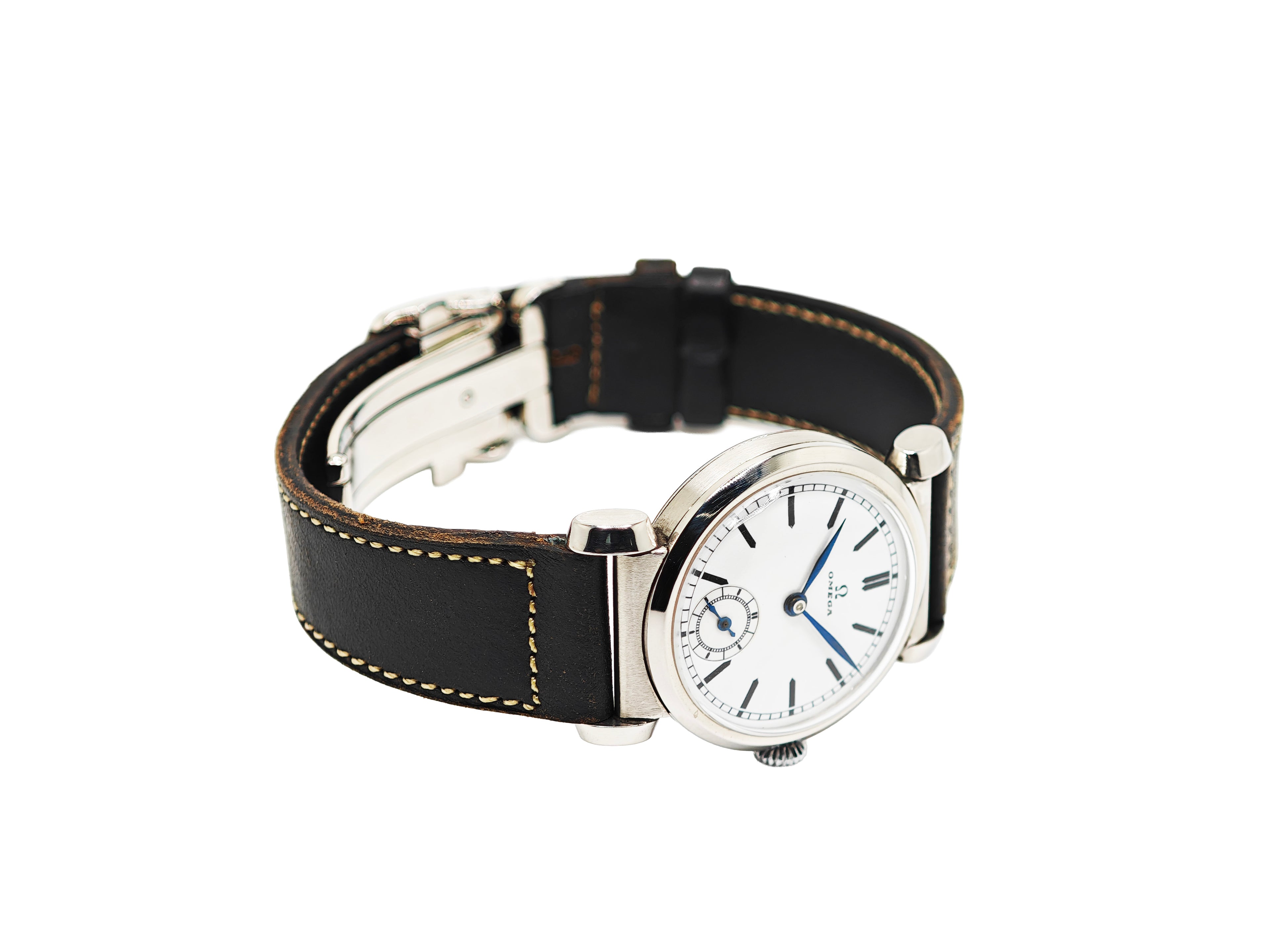 オメガ ポーセリン スカラベケース / OMEGA SCARAB Porcelain Dial Cal.26.5 SOB T2