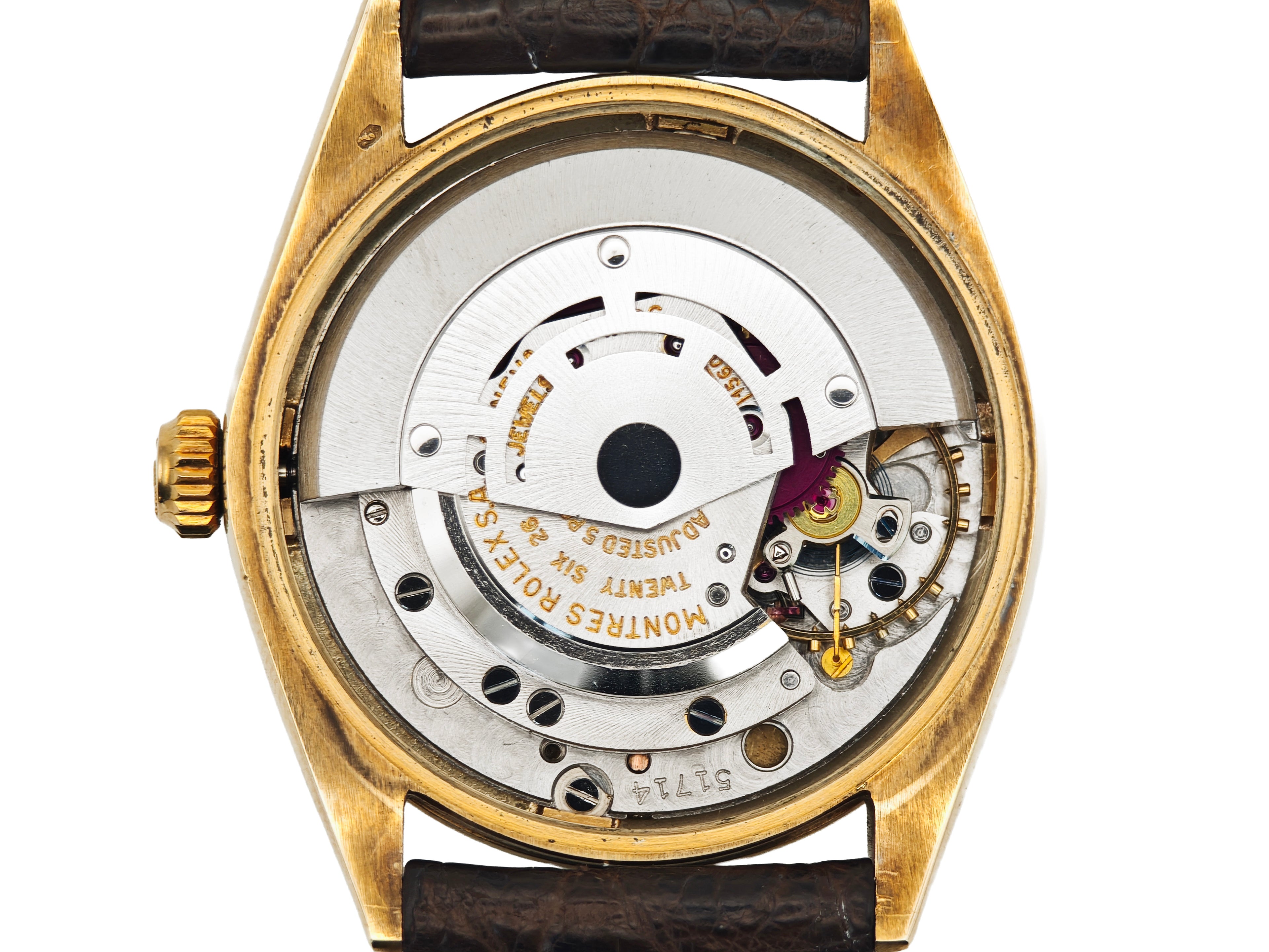 ロレックス オイスターパーペチュアル34 14金無垢 / ROLEX Oyster Perpetual 14K solidgold Ref.1002