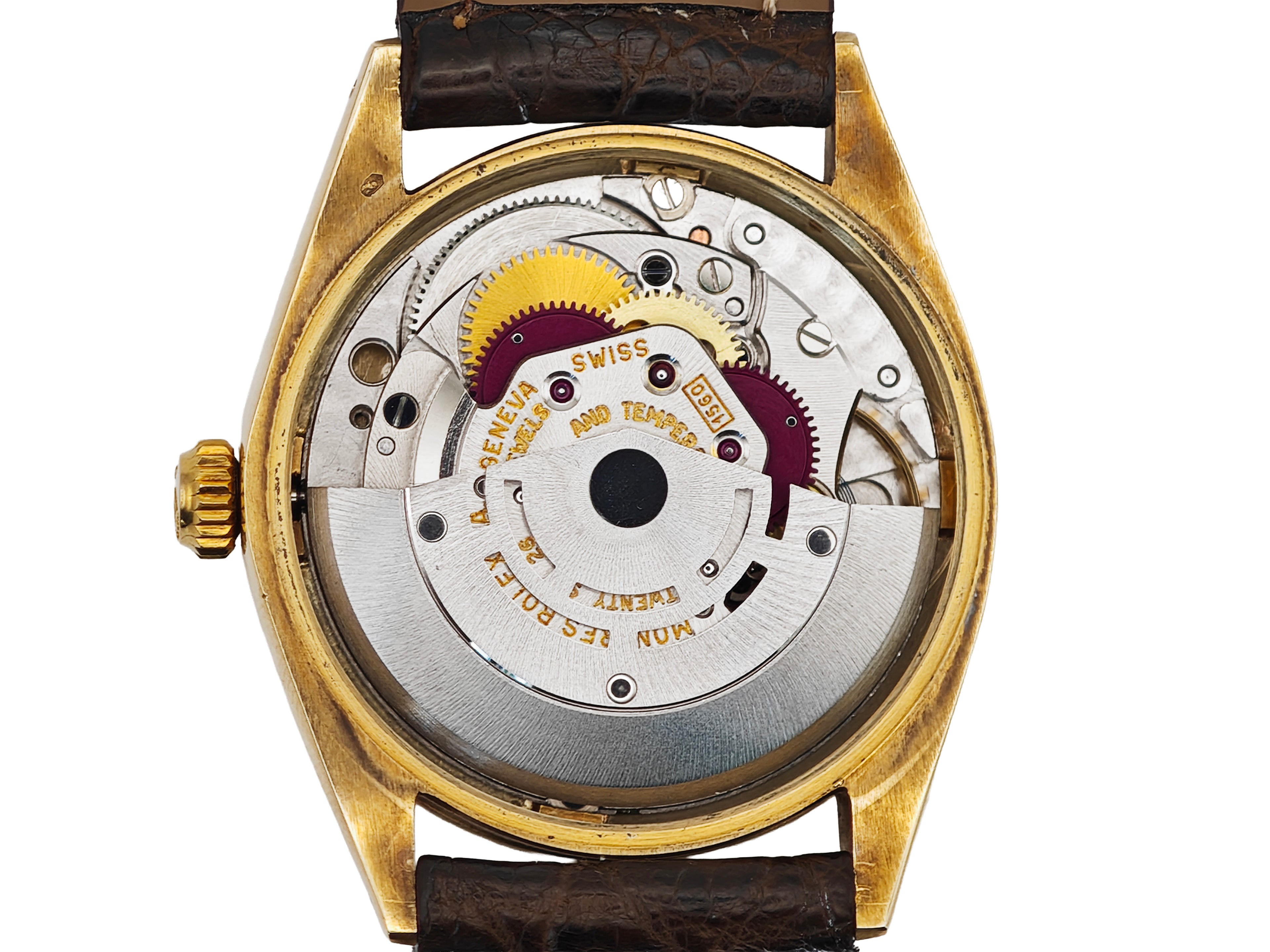 ロレックス オイスターパーペチュアル34 14金無垢 / ROLEX Oyster Perpetual 14K solidgold Ref.1002