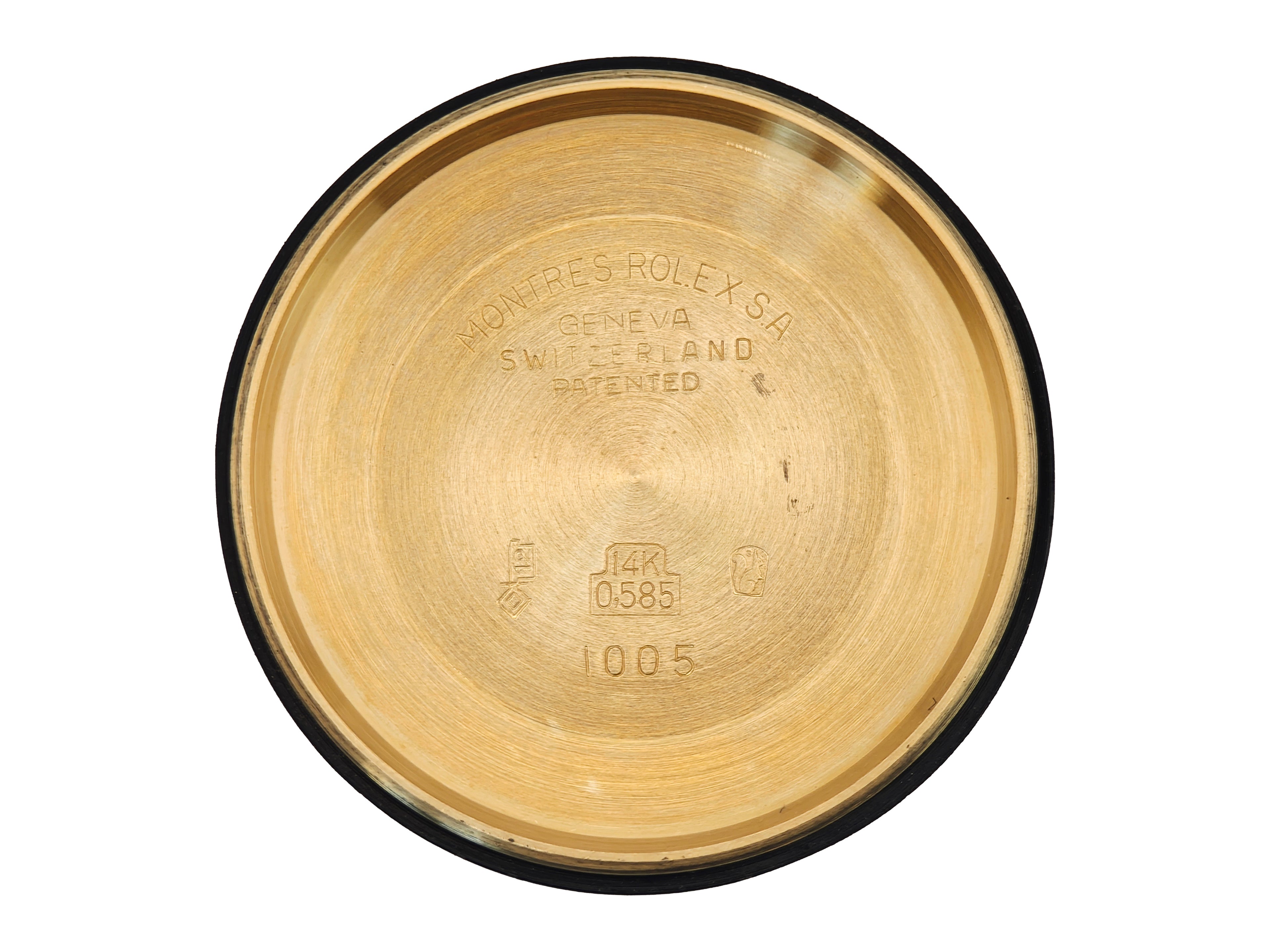 ロレックス オイスターパーペチュアル34 14金無垢 / ROLEX Oyster Perpetual 14K solidgold Ref.1002