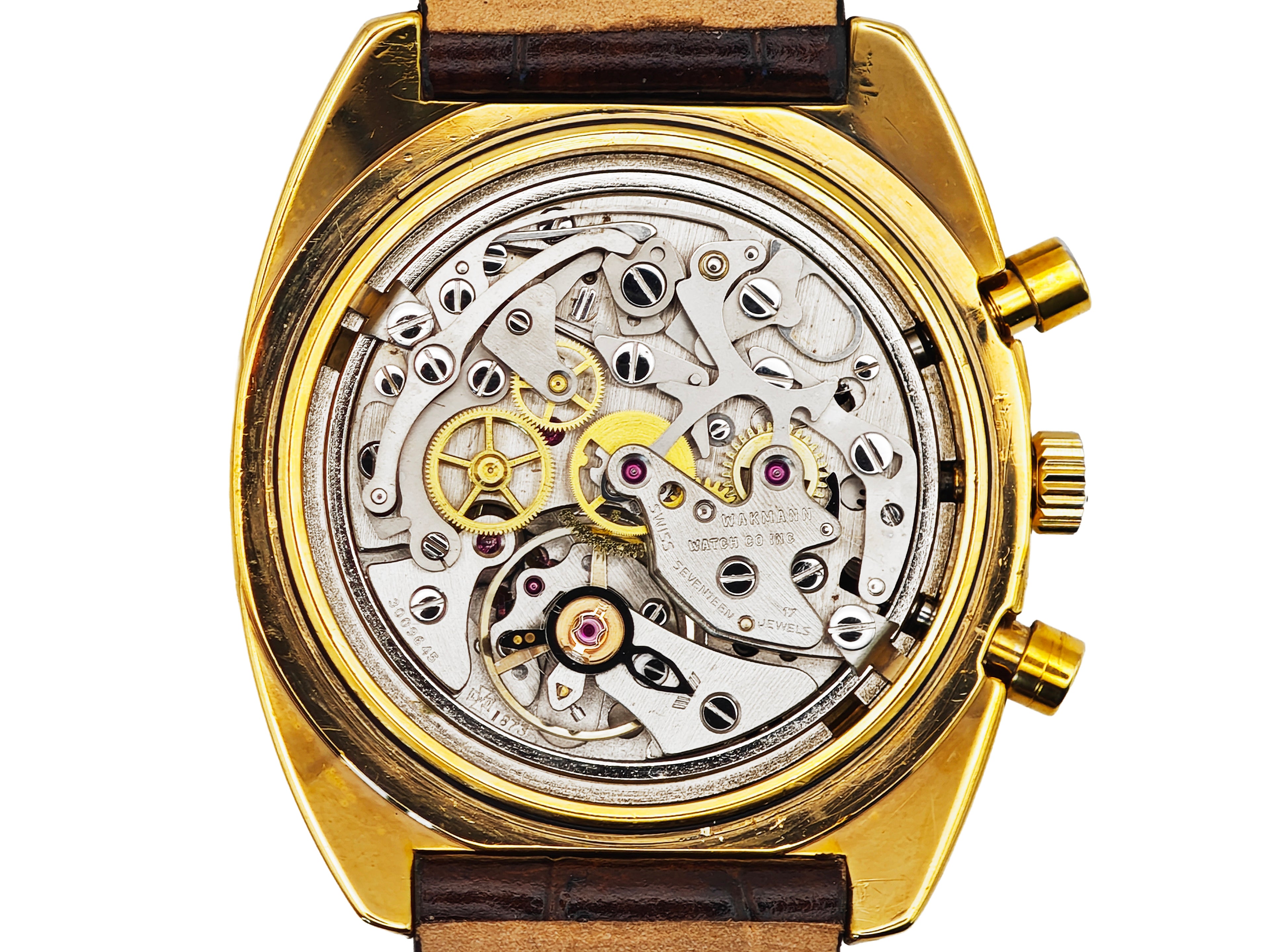 ワックマン=ブライトリング ロングプレイング/ WAKMANN Ref.9657 Cal.LEMANIA1873(OMEGA861)