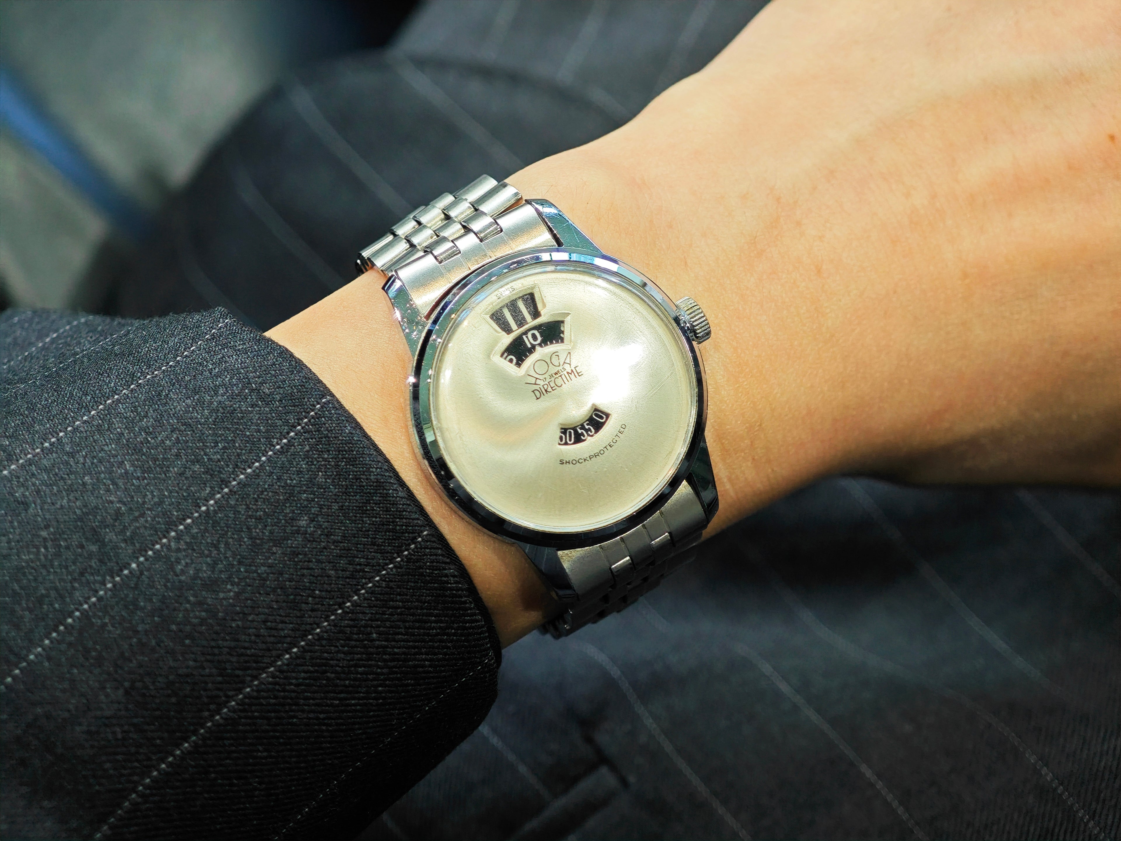 ホガ 手巻き ジャンピングアワー ディレクタイム \ HOGA DIRECTIME HAND WINDING