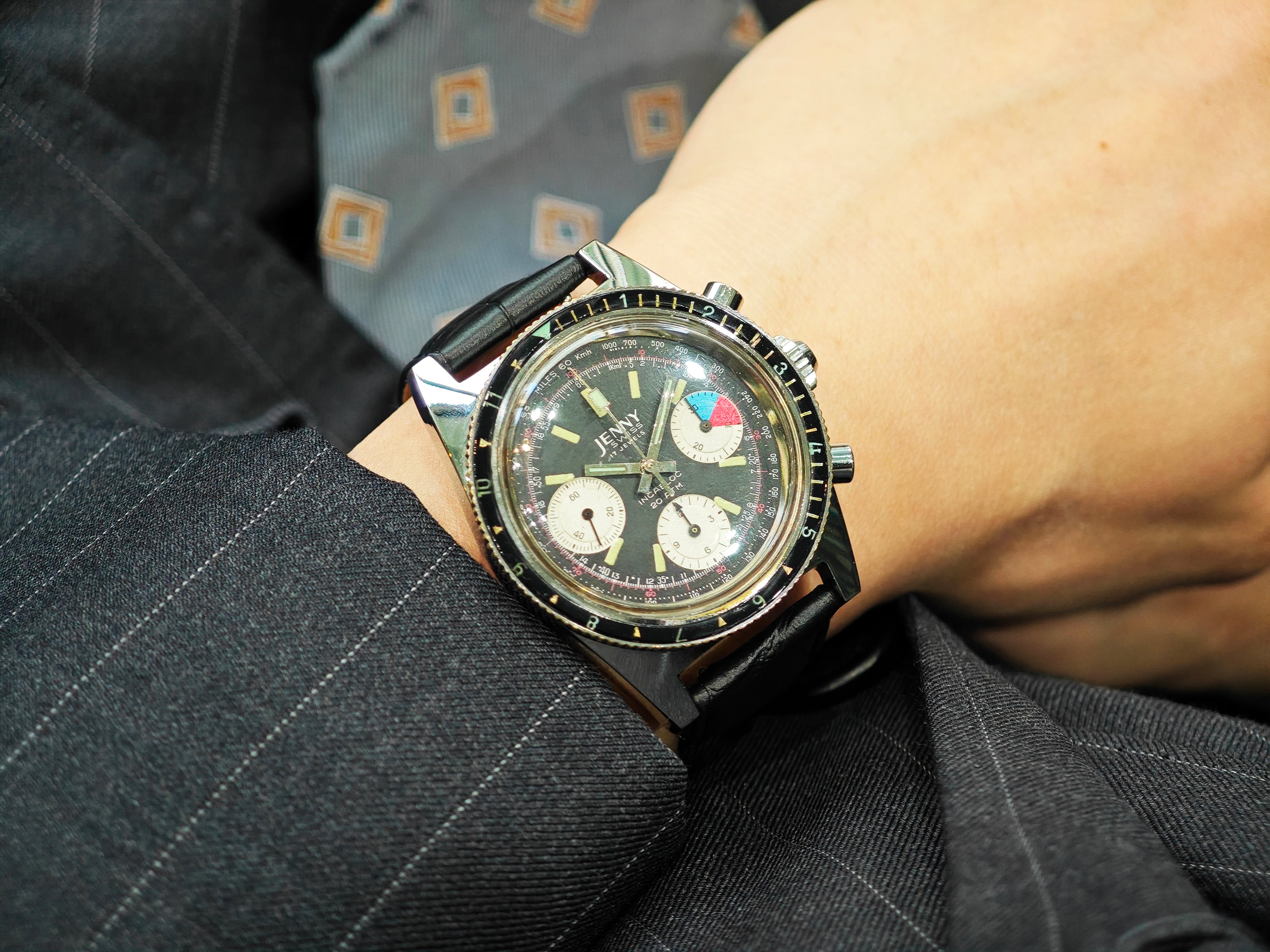 ジェニー(DOXA) カリビアン ヨッティングクロノグラフ Ref.2003 / JENNY Caribbean Cal.Valjoux 72