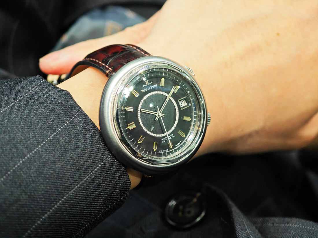 ジャガールクルト メモボックス・スノードロップ E877 / Jaeger LeCoultre Snowdrop E877 Black 1970&