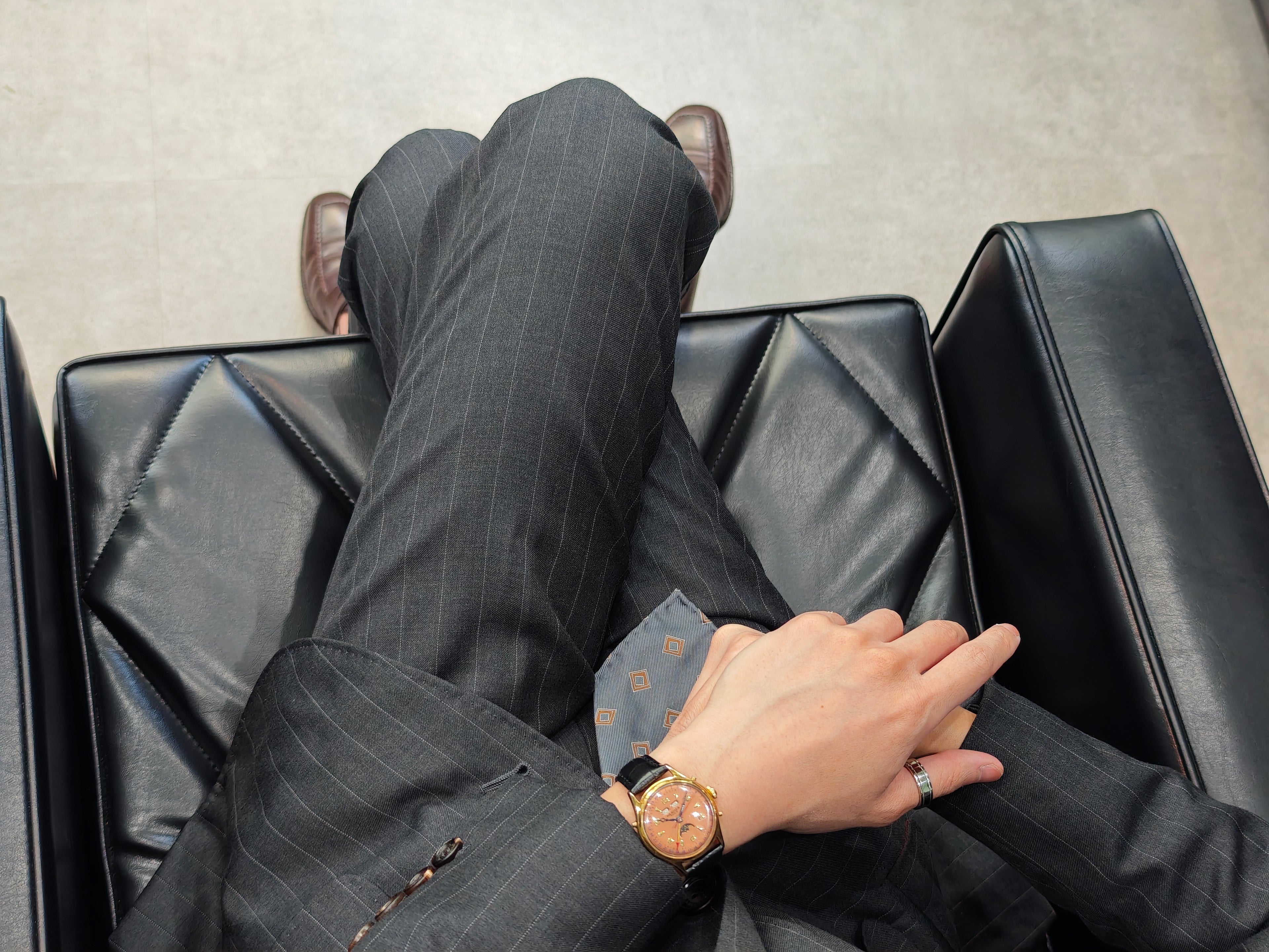 エルメス トリプルカレンダームーンフェイズ / HERMES Triple date moonphase cal.Venus 222