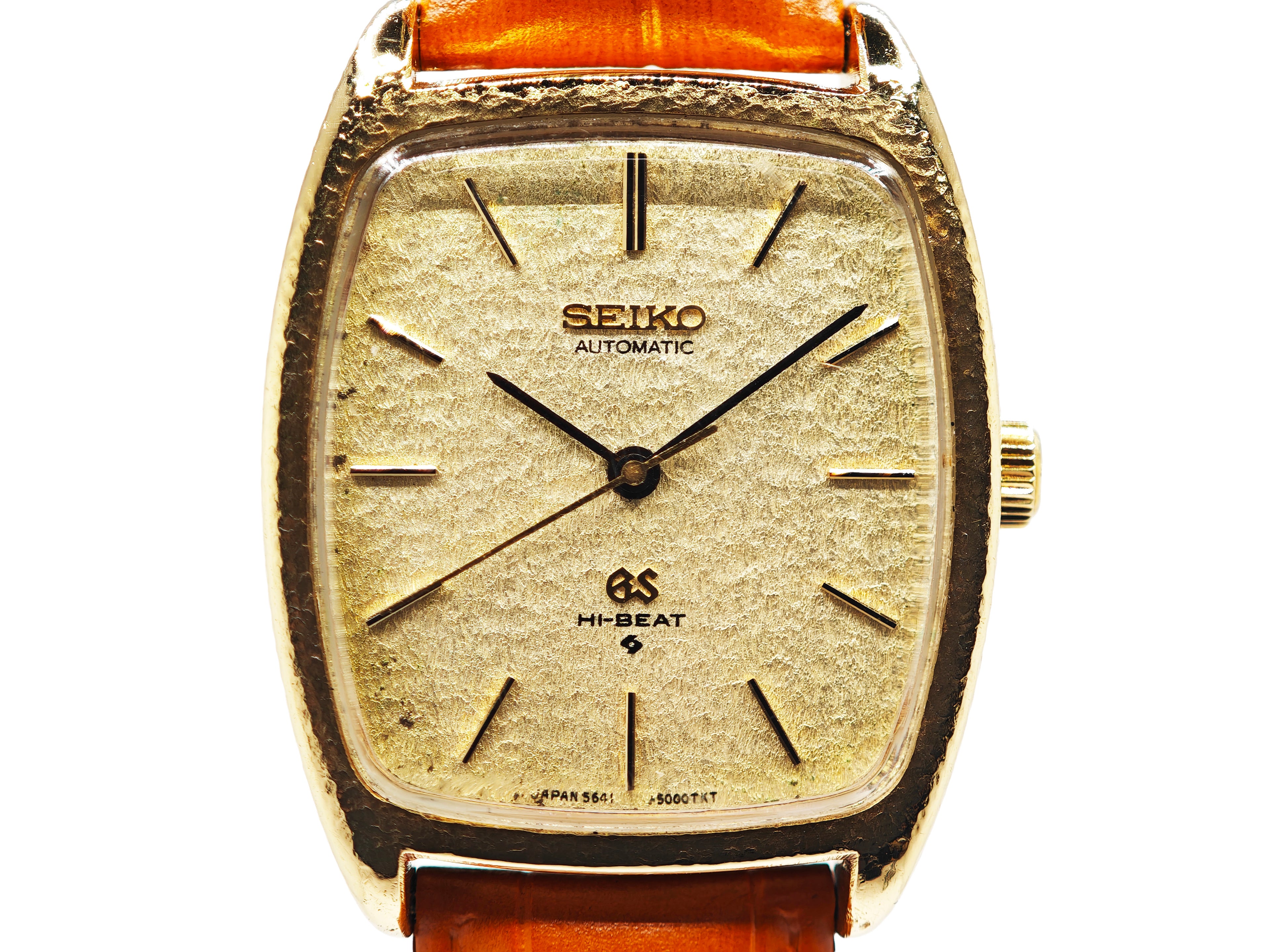 グランドセイコー ハイビート 18金無垢 / GRAND SEIKO 18KYG No Date Ref.5641-5000