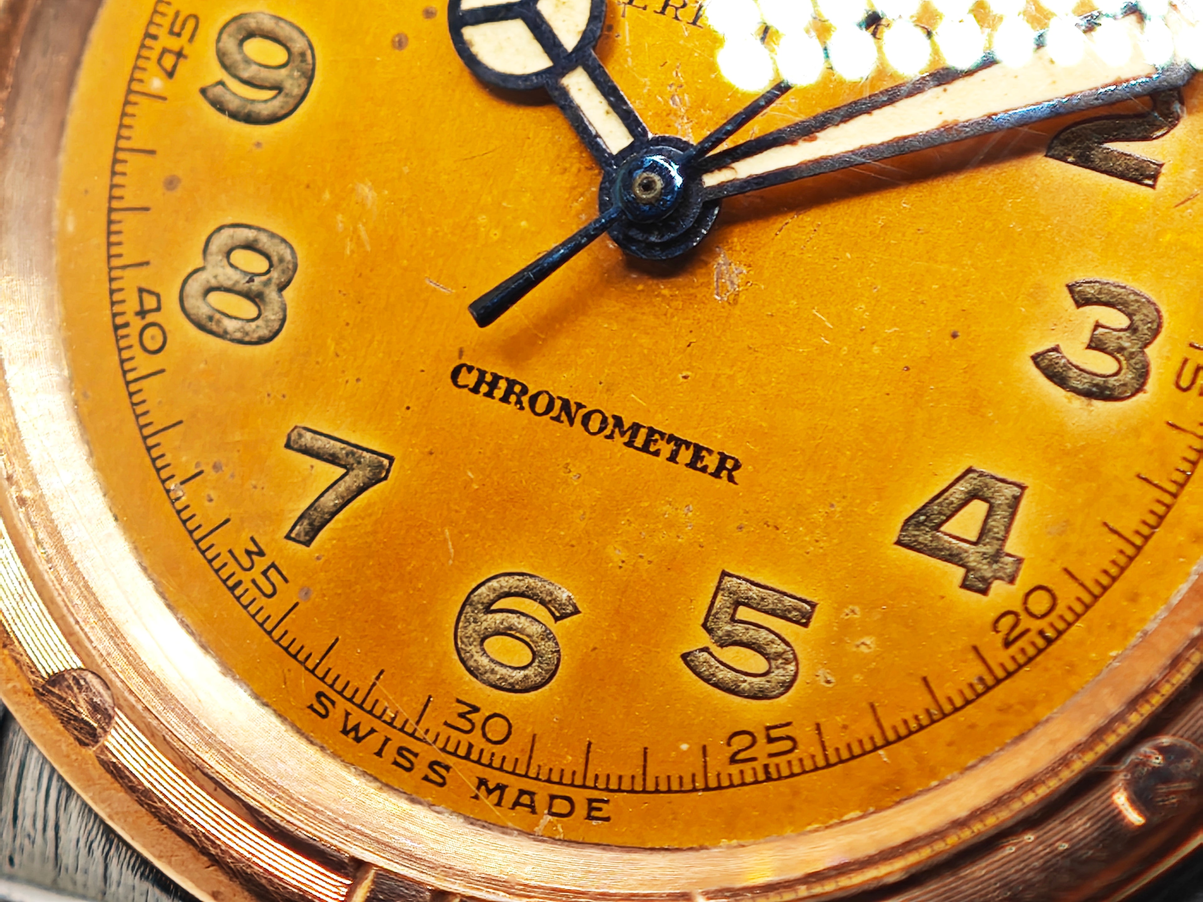 ロレックス バブルバック ピンクゴールドコンビ Ref.3372 / ROLEX Bubble back Cal.NA