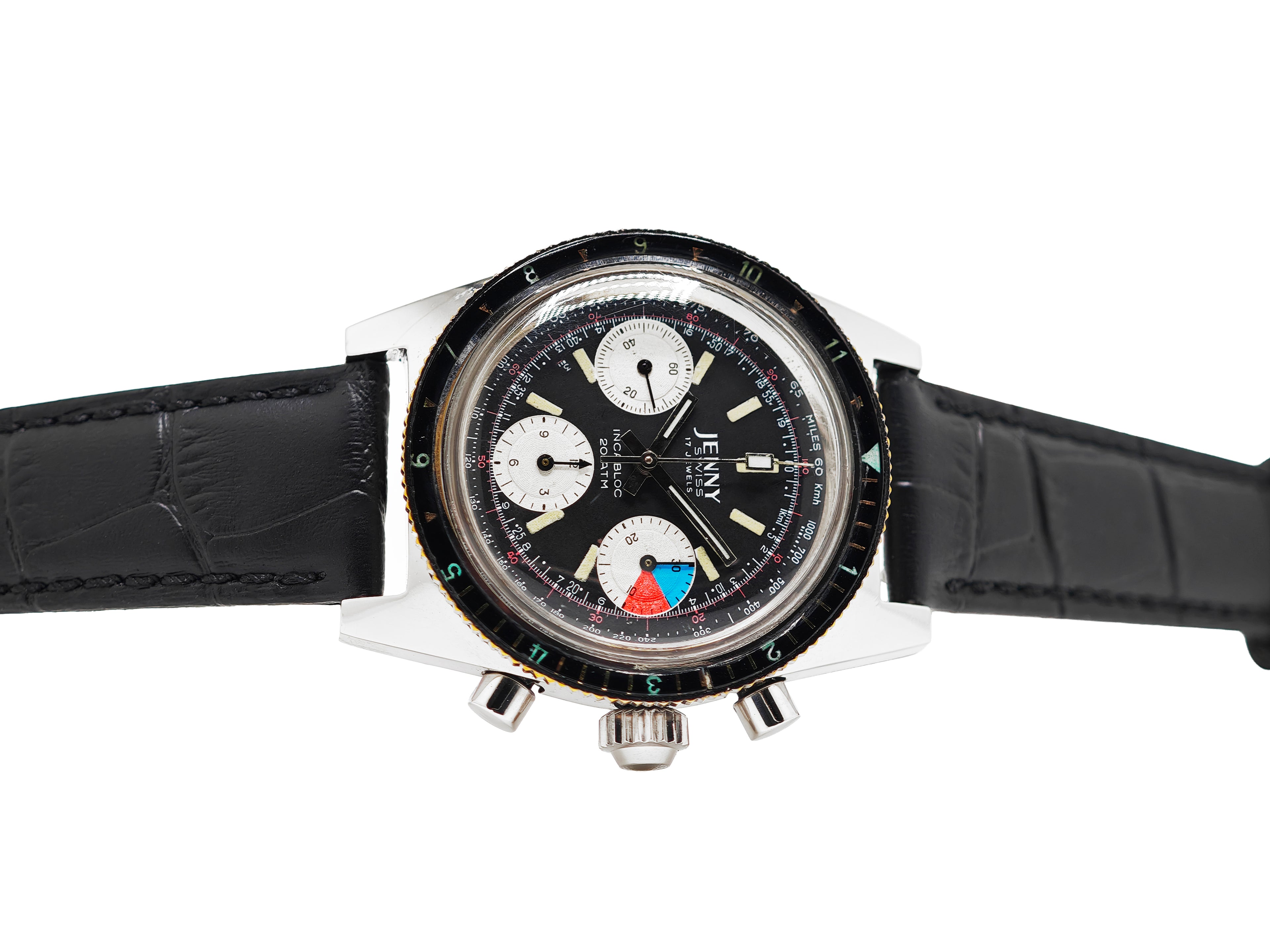 ジェニー(DOXA) カリビアン ヨッティングクロノグラフ Ref.2003 / JENNY Caribbean Cal.Valjoux 72