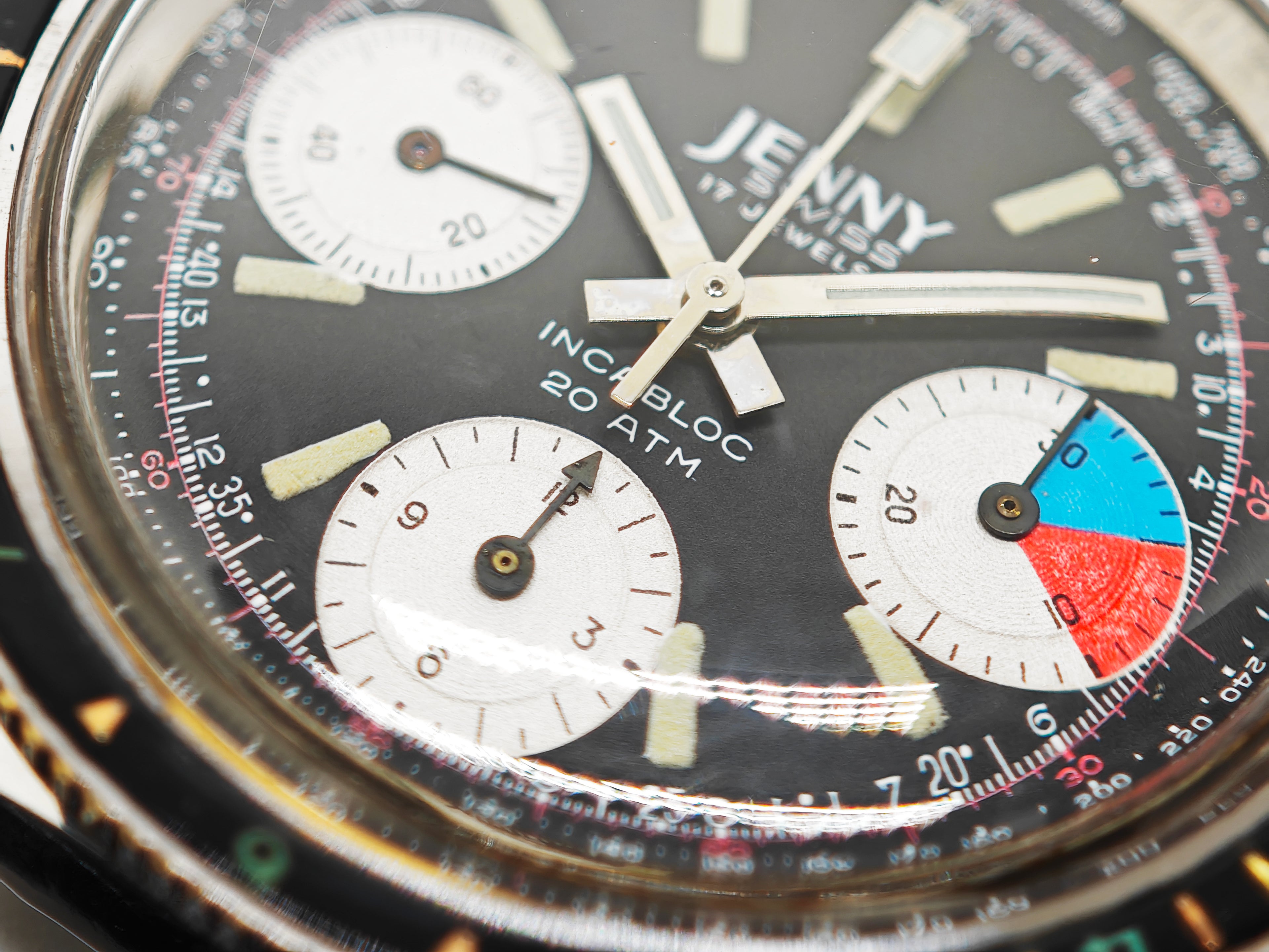 ジェニー(DOXA) カリビアン ヨッティングクロノグラフ Ref.2003 / JENNY Caribbean Cal.Valjoux 72