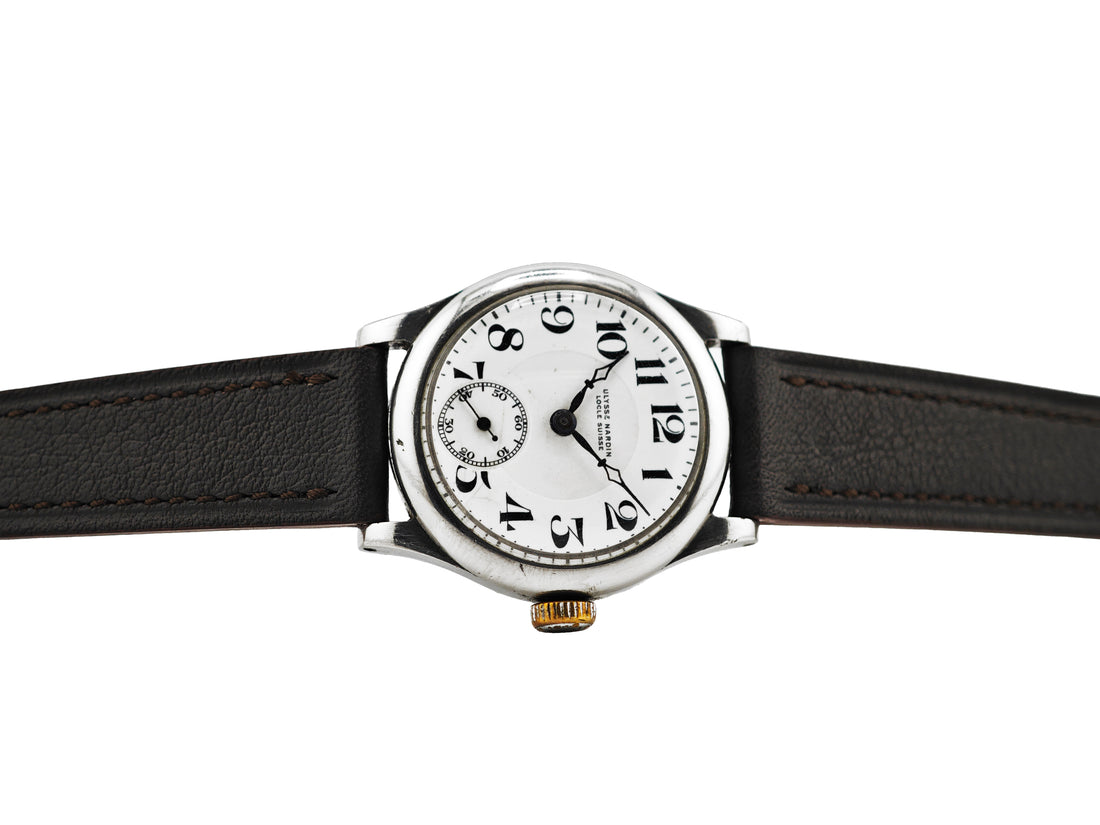 ユリスナルダン ポーセリン スモールセコンド / ULYSSE NARDIN Porcelain dial