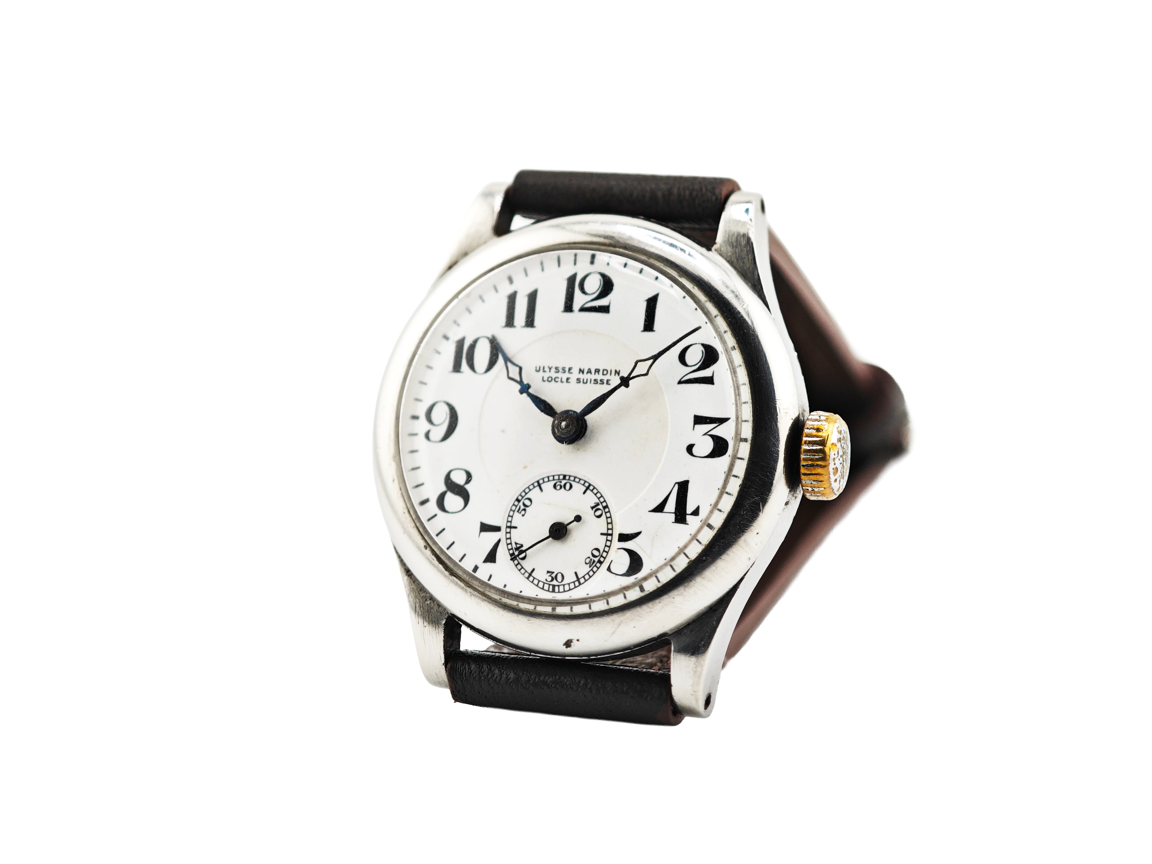 ユリスナルダン ポーセリン スモールセコンド / ULYSSE NARDIN Porcelain dial