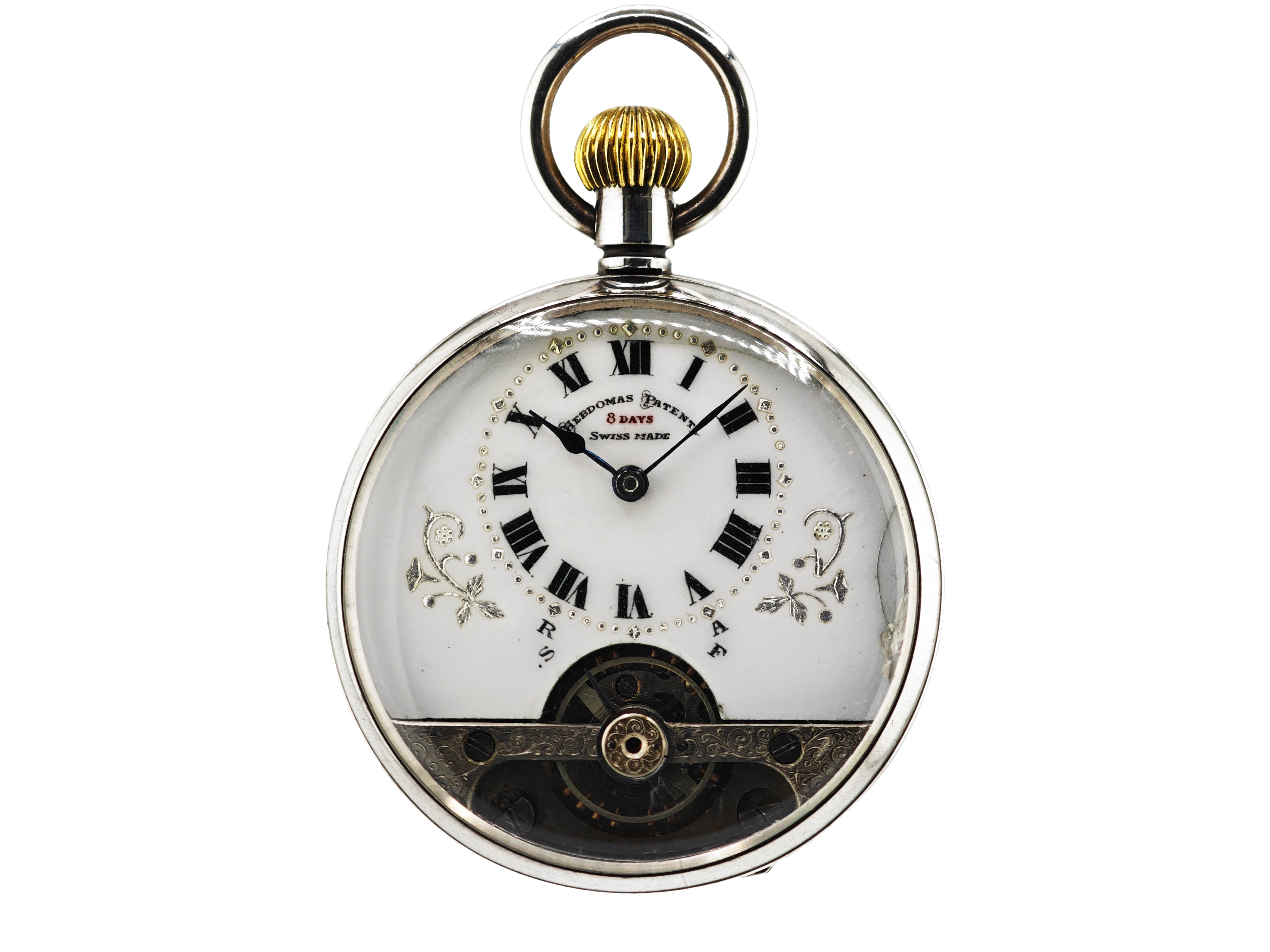 ヘブドマス 8デイズ 懐中時計 / Hebdomas 8days pocketwatch 20's