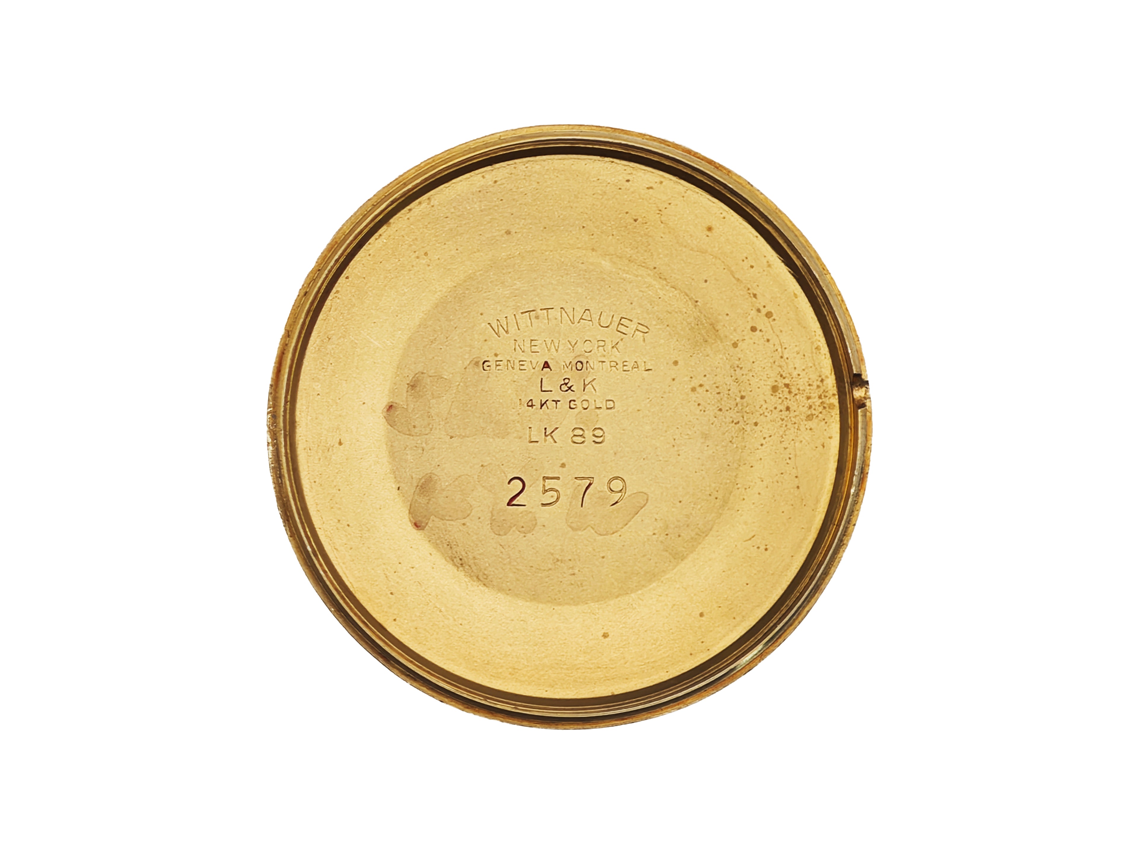 ウィットナー スモールセコンド 14K無垢 / Wittnauer 14K SOLID GOLD