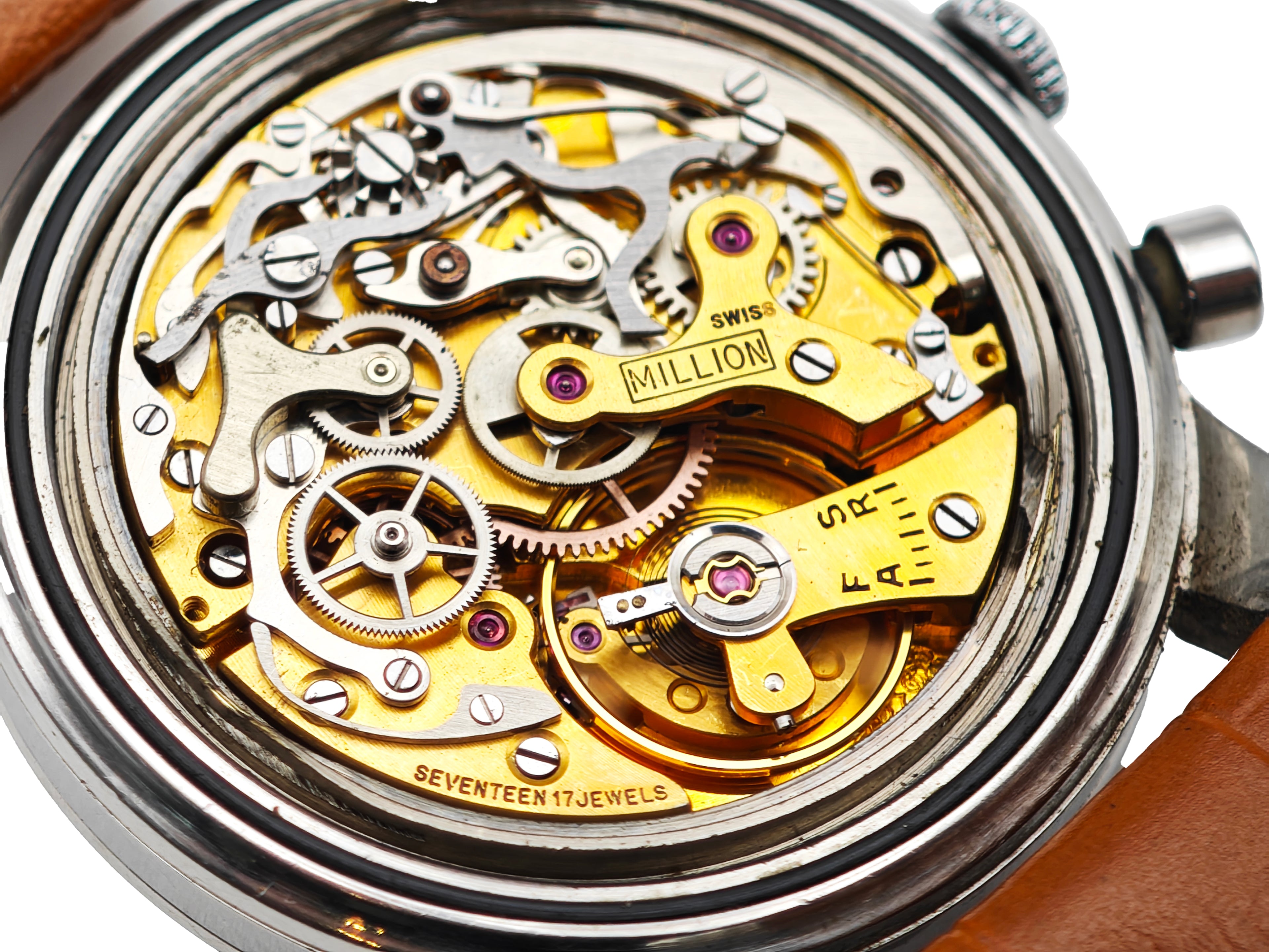 ミリオン(=エニカ) シェルパグラフ・イマージュ / Million(ENICAR) Chronograph like Enicar Sherpa Graph MK Ib